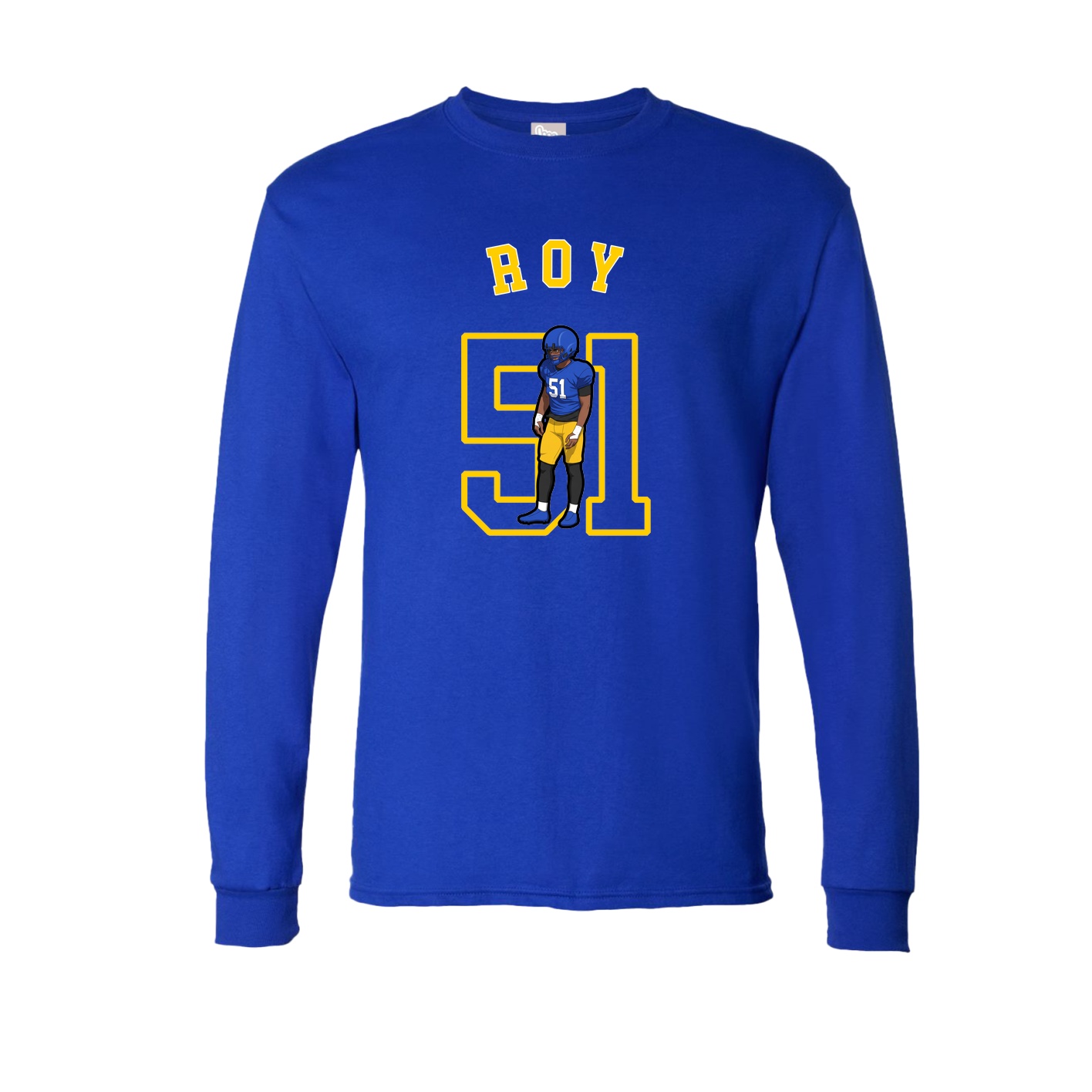 Long Sleeve Tee — Shirsey Arch in Royal