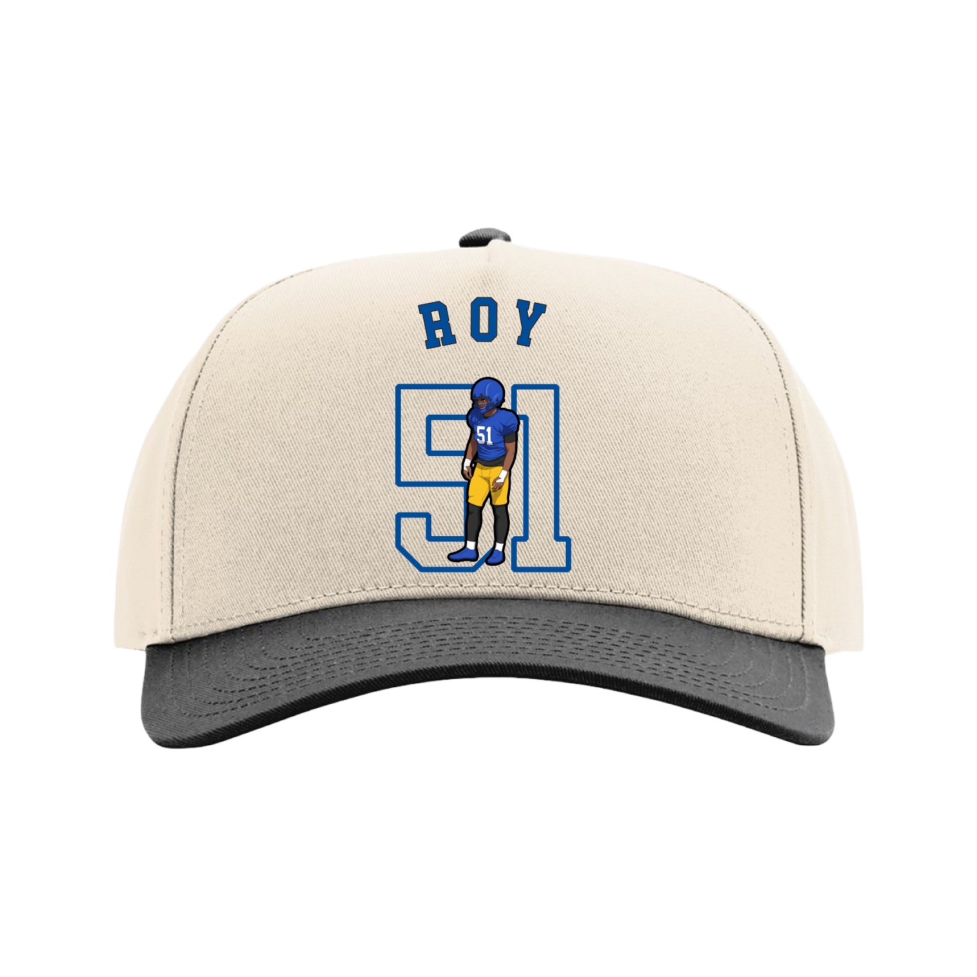 Full Fabric Five-Panel Champ Cap