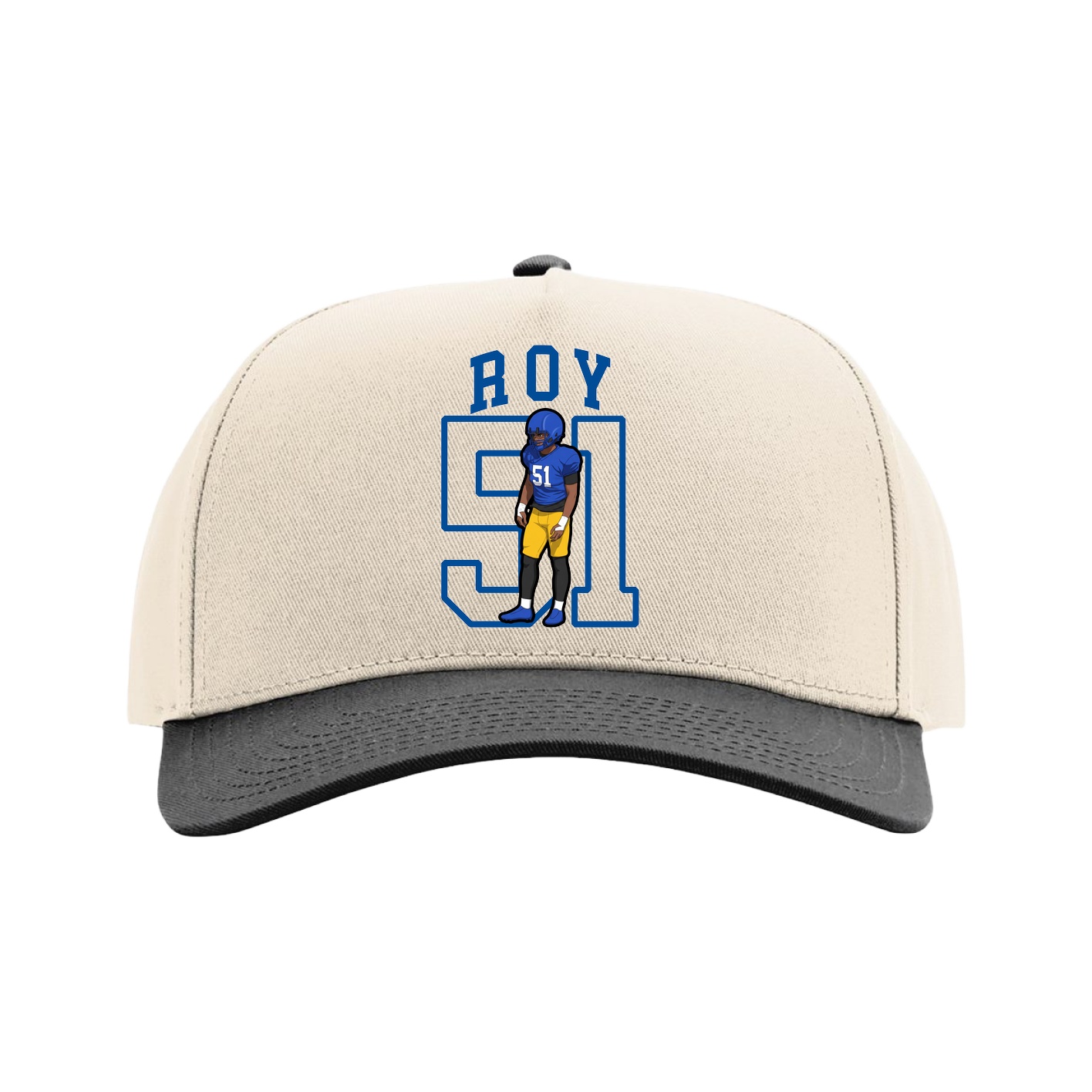 Full Fabric Five-Panel Champ Cap