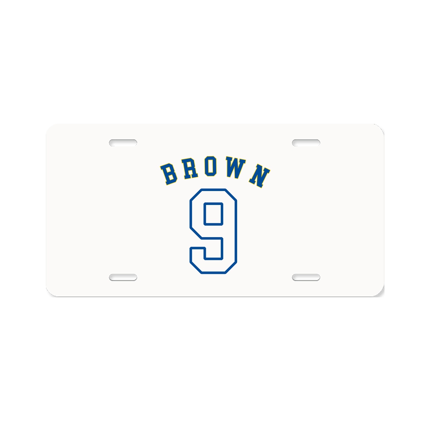 License Plate — Shirsey Arch in Classic