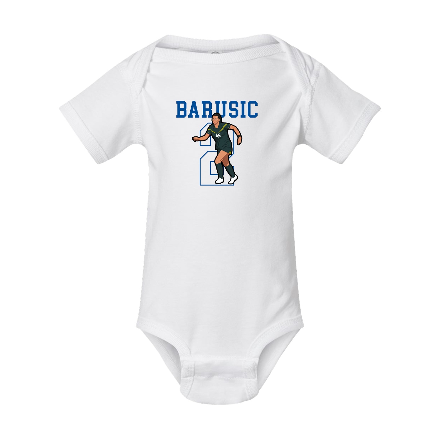 Baby Onesie — Shirsey in White