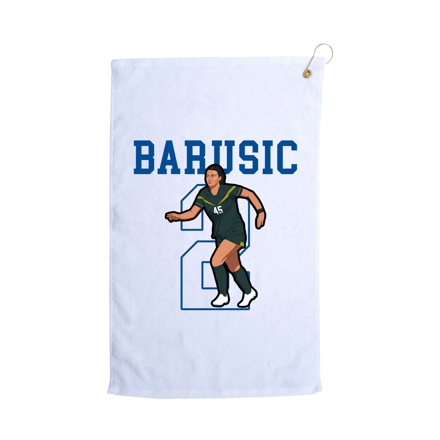 Golf Towel — Shirsey in White