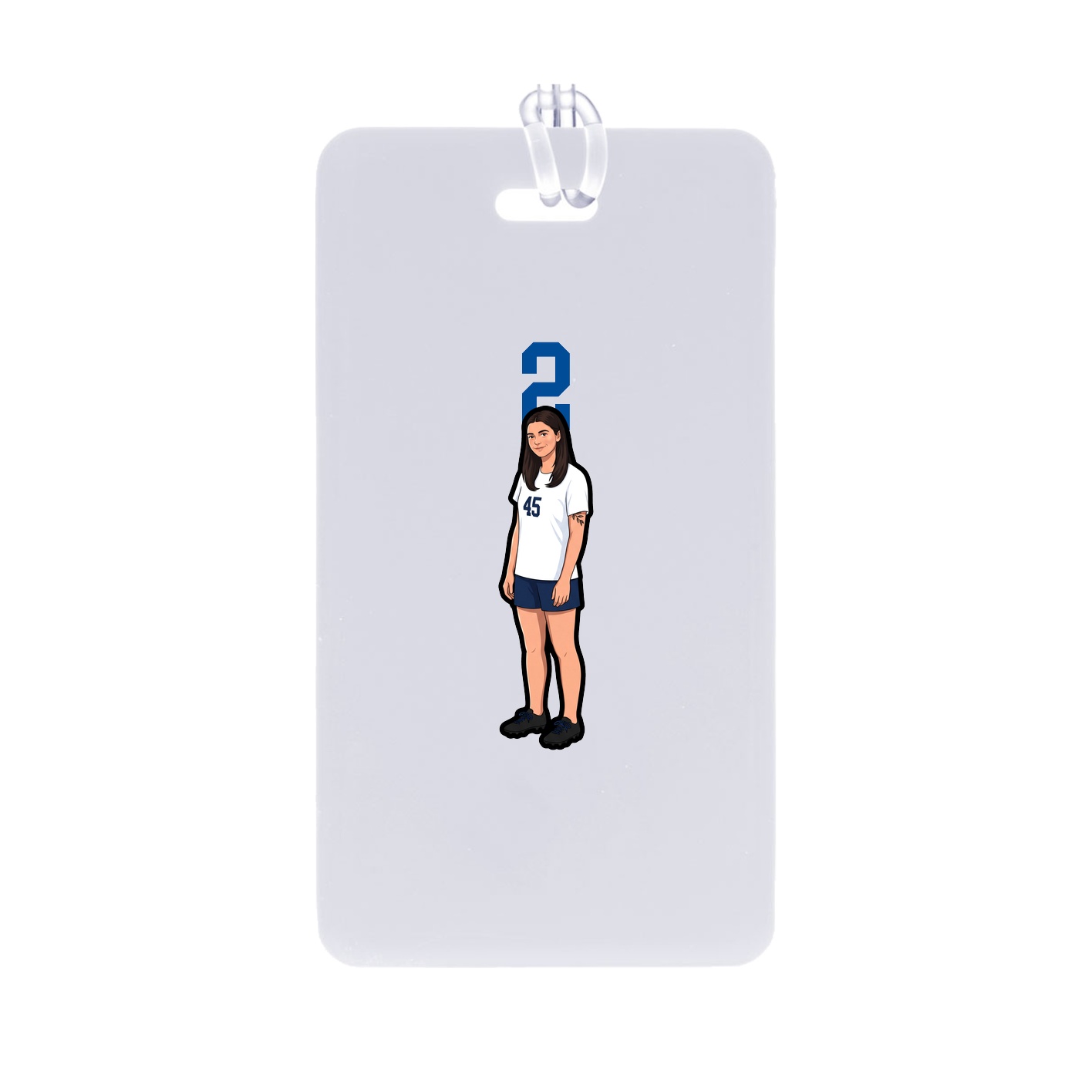 Bag Tag — Number Top in Classic