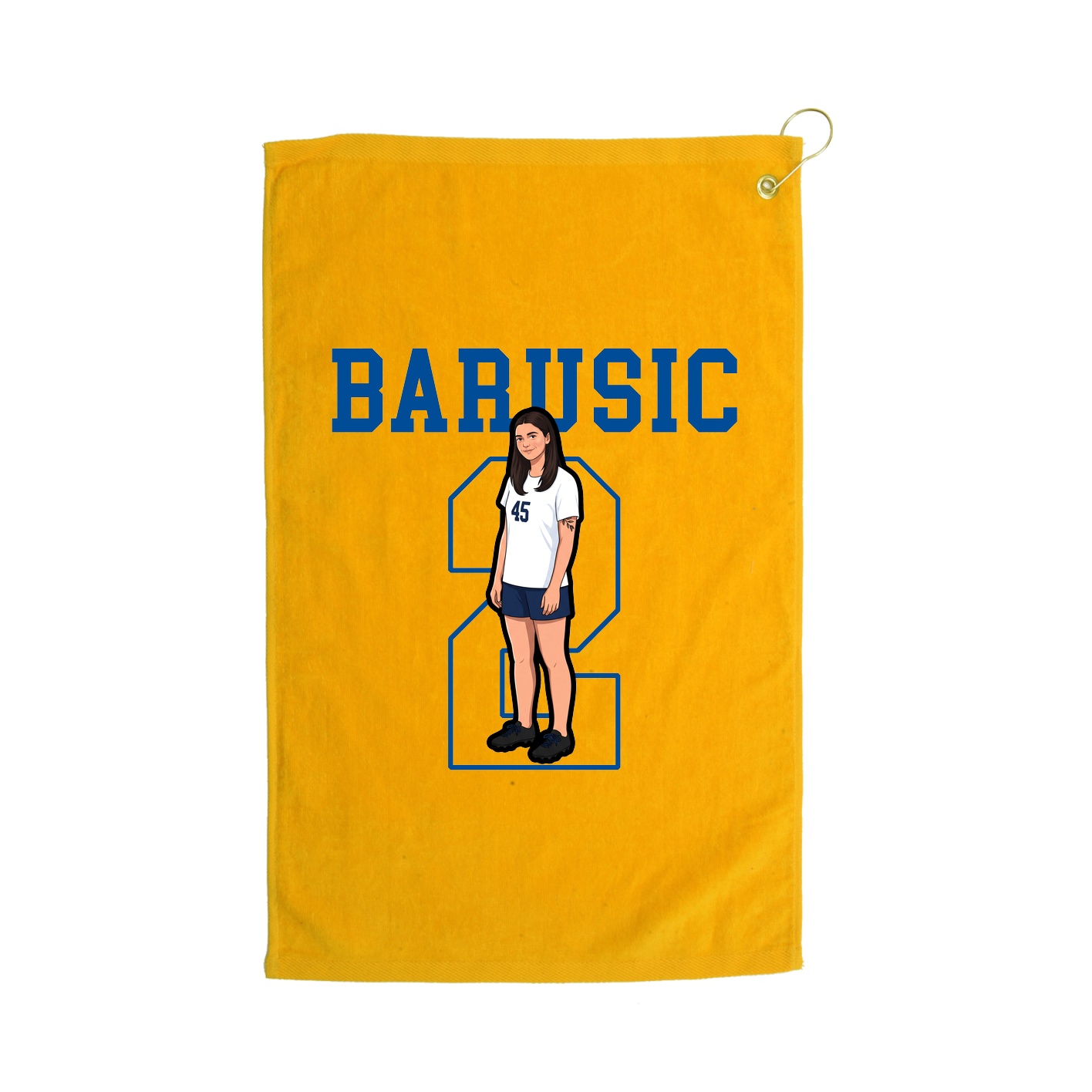 Golf Towel — Shirsey in Gold