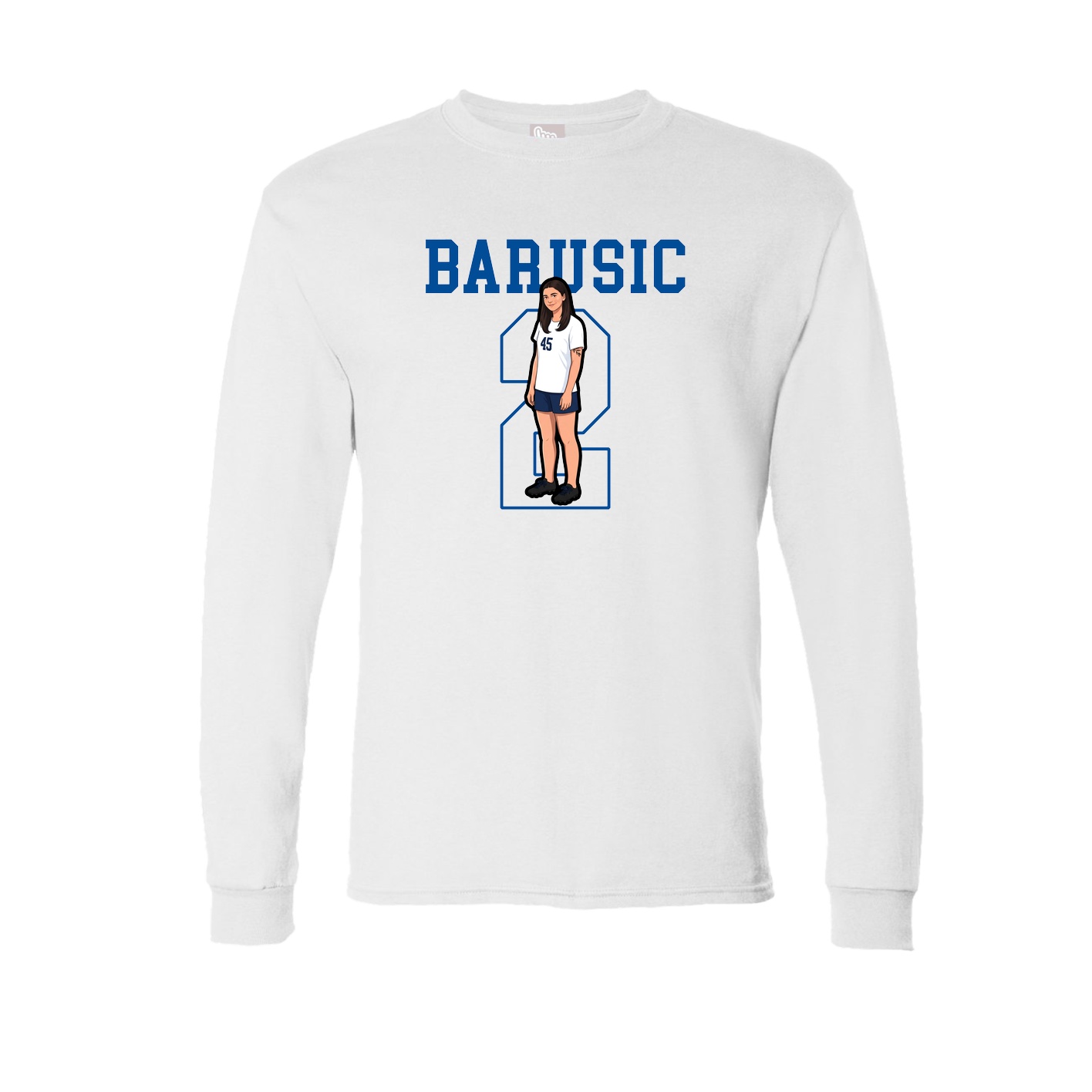 Long Sleeve Tee — Shirsey in White