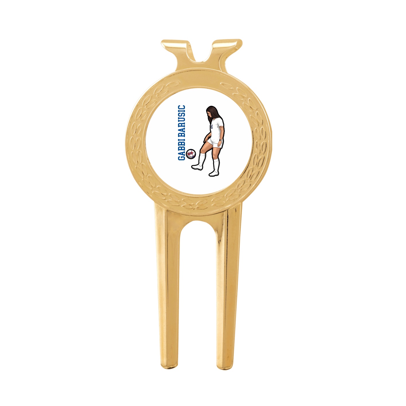 Divot Tool with Ball Marker — Name Vertical in Classic