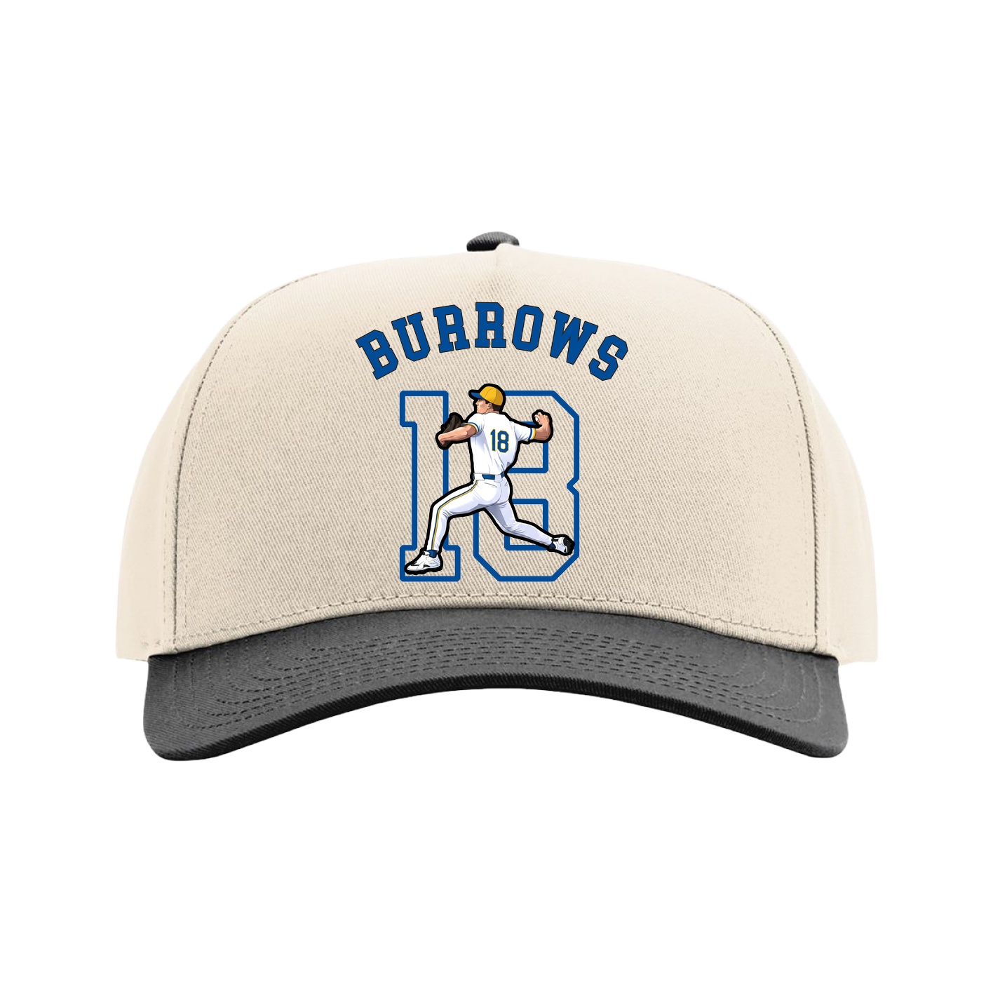 Full Fabric Five-Panel Champ Cap