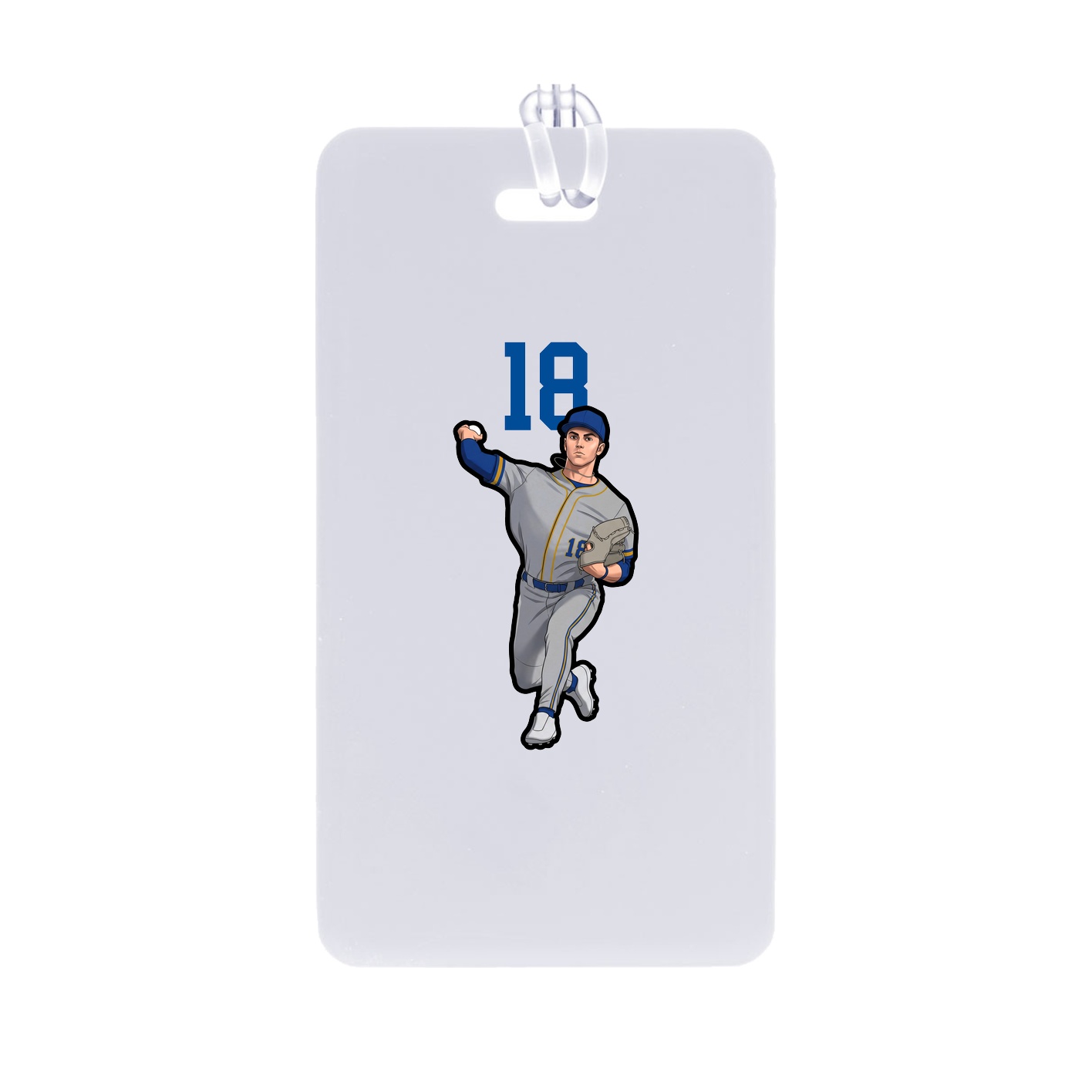 Bag Tag — Number Top in Classic