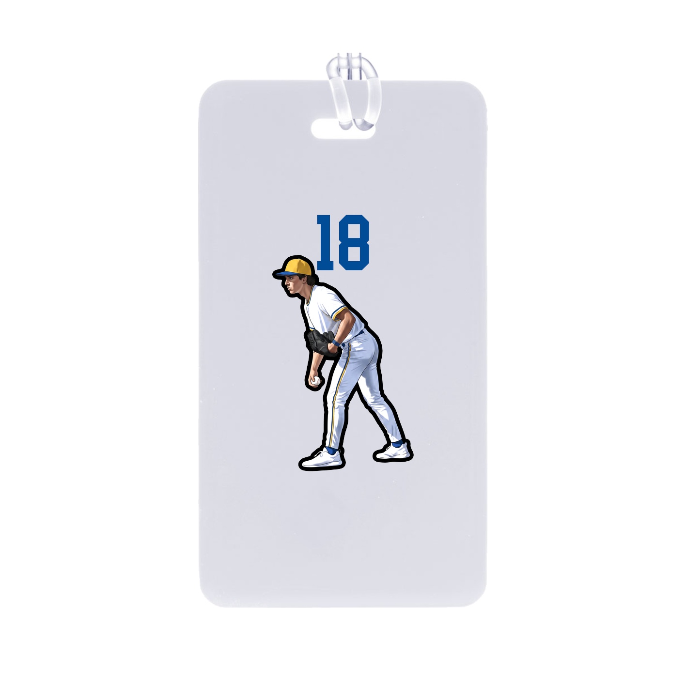 Bag Tag — Number Top in Classic