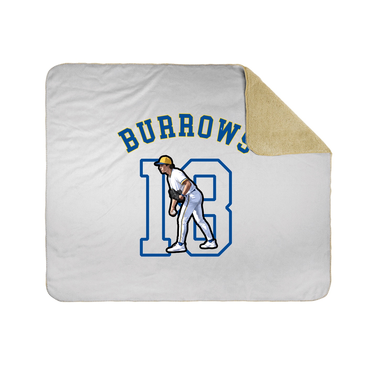 Throw Blanket — Shirsey Arch in White