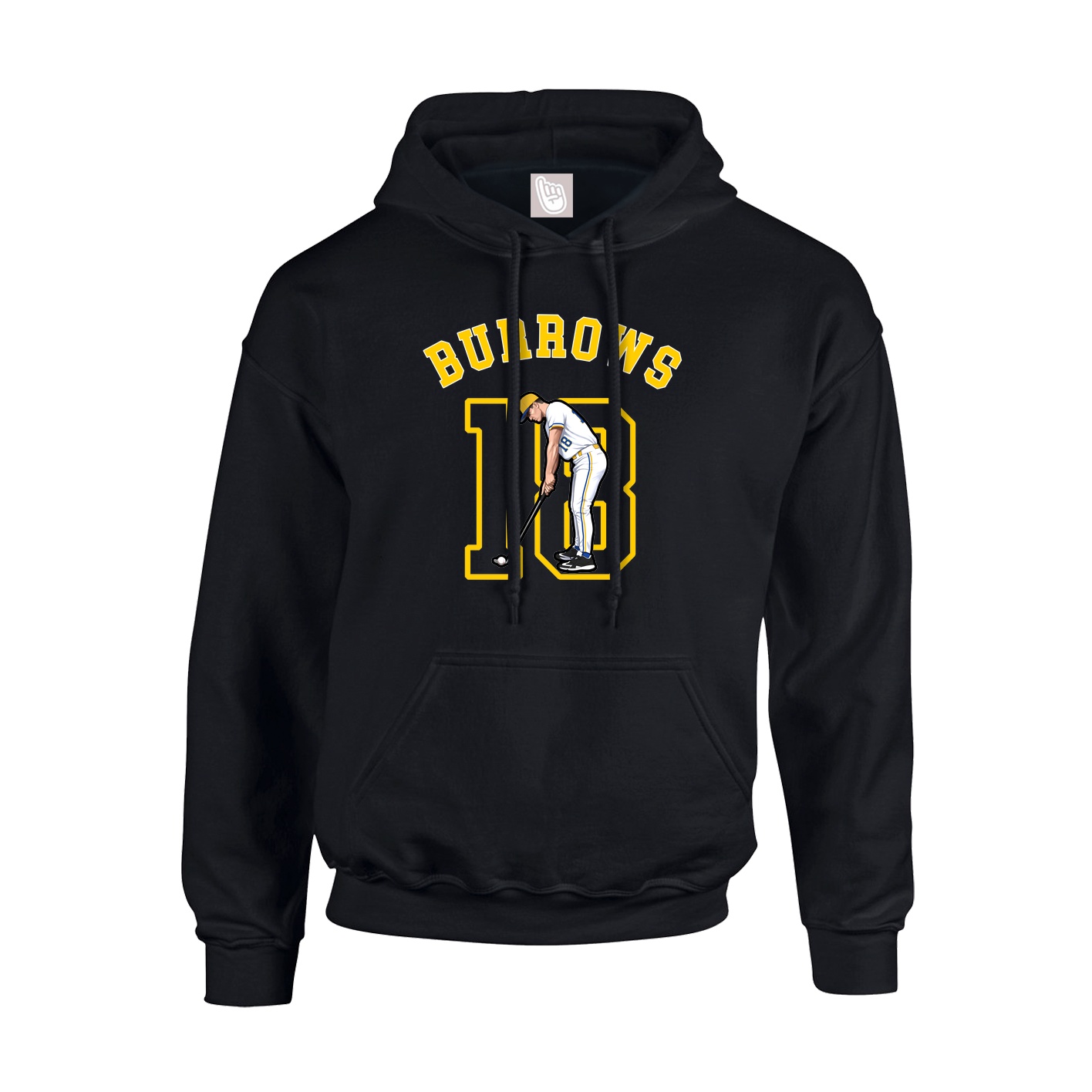 Hoodie — Shirsey Arch in Black
