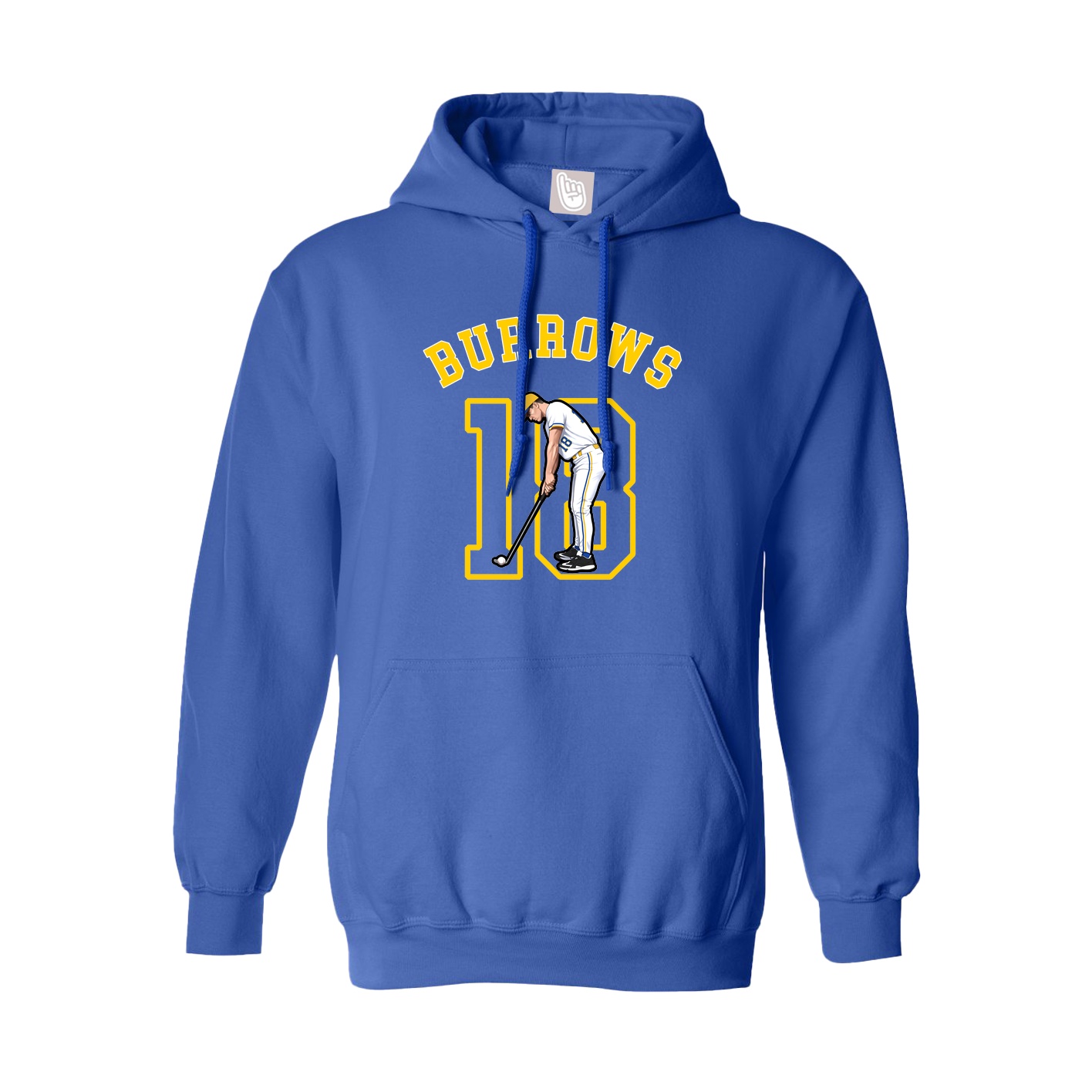 Youth Hoodie — Shirsey Arch in Royal