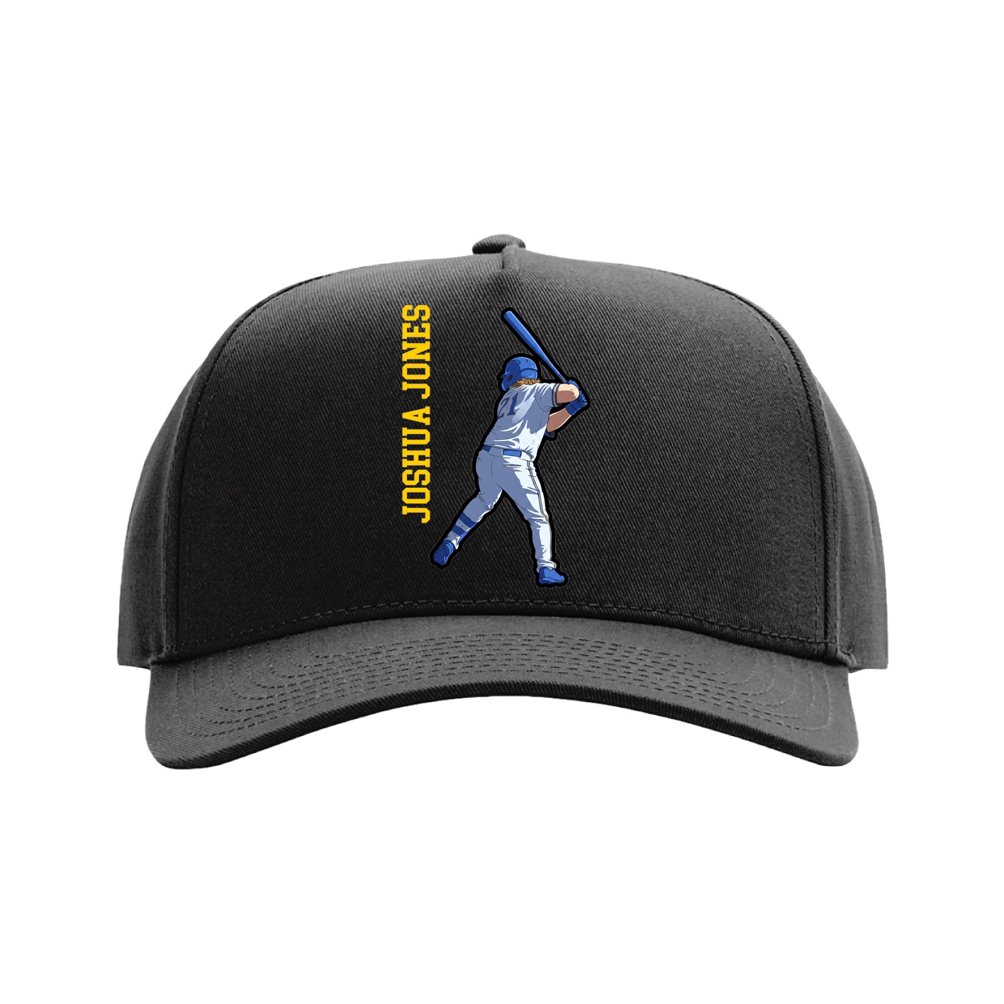 Full Fabric Five-Panel Champ Cap