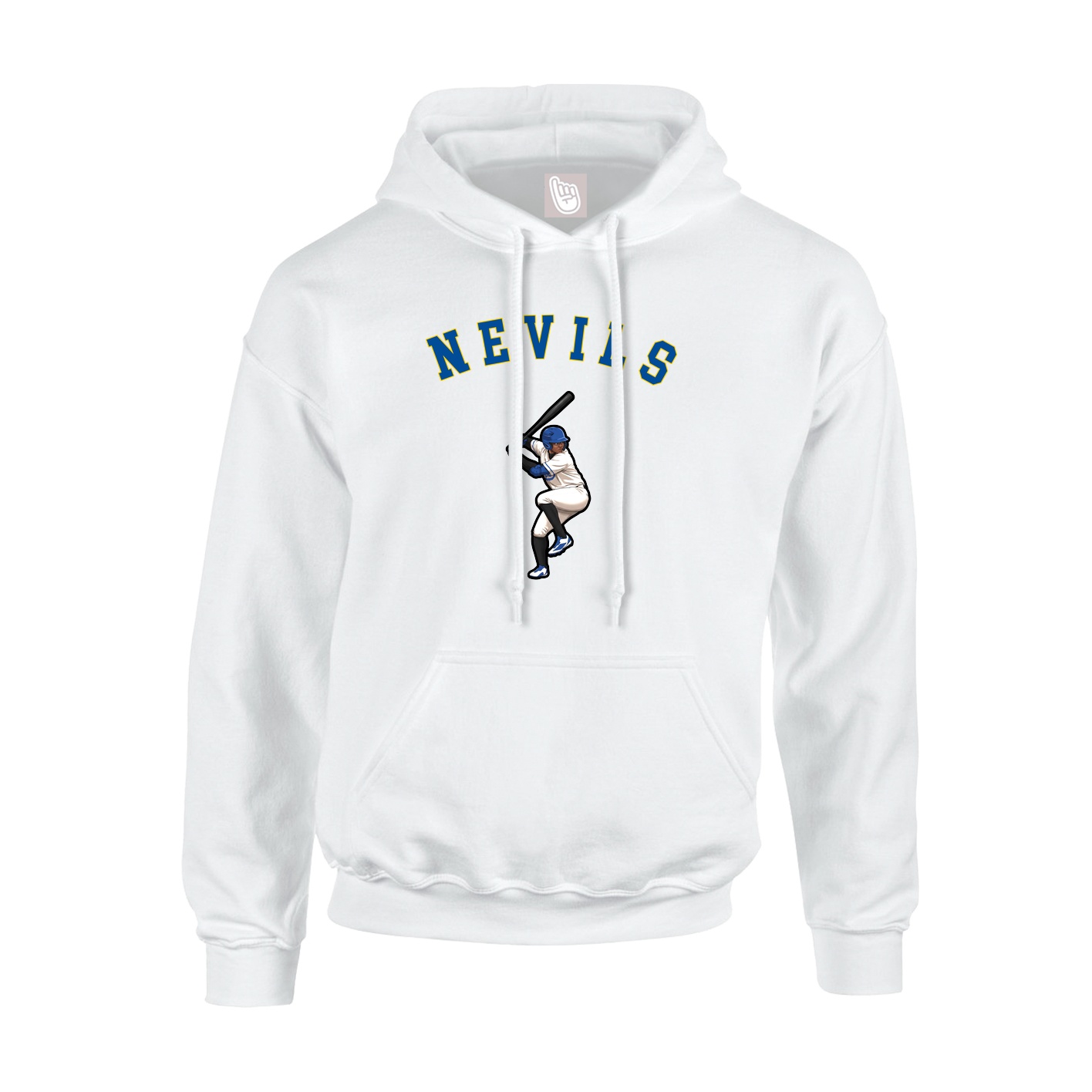 Hoodie — Shirsey Arch in White