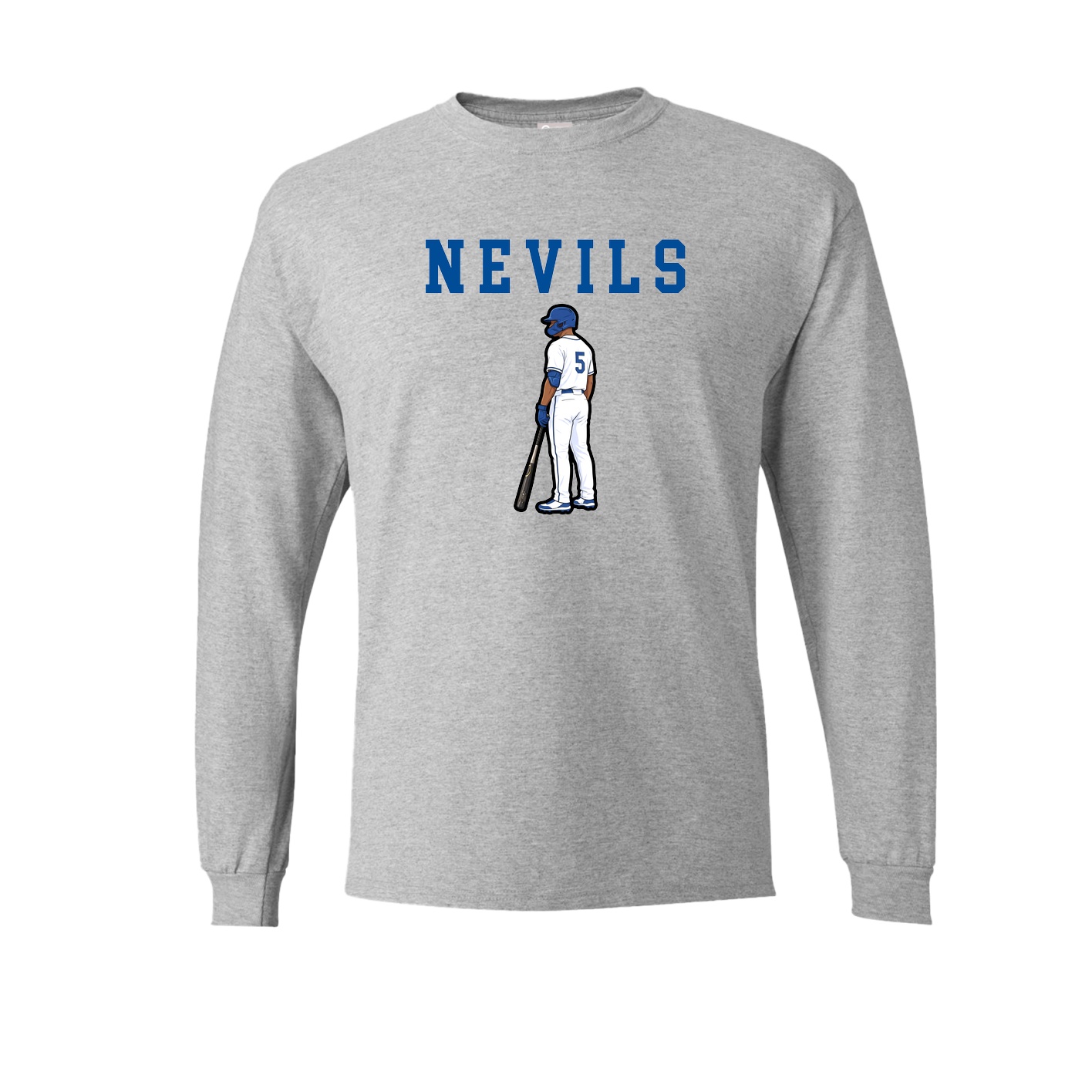 Long Sleeve Tee — Shirsey in Grey