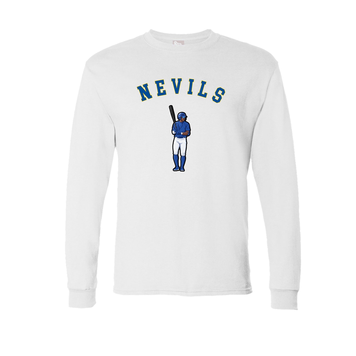 Long Sleeve Tee — Shirsey Arch in White