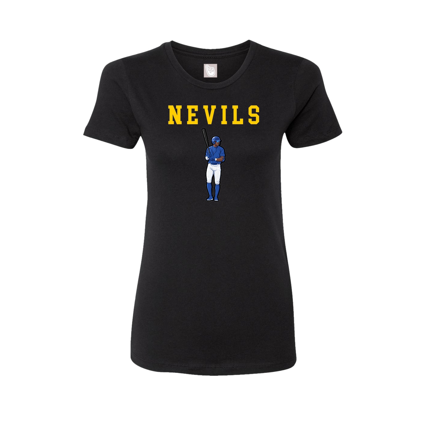 Fitted Women's Tee — Shirsey in Black