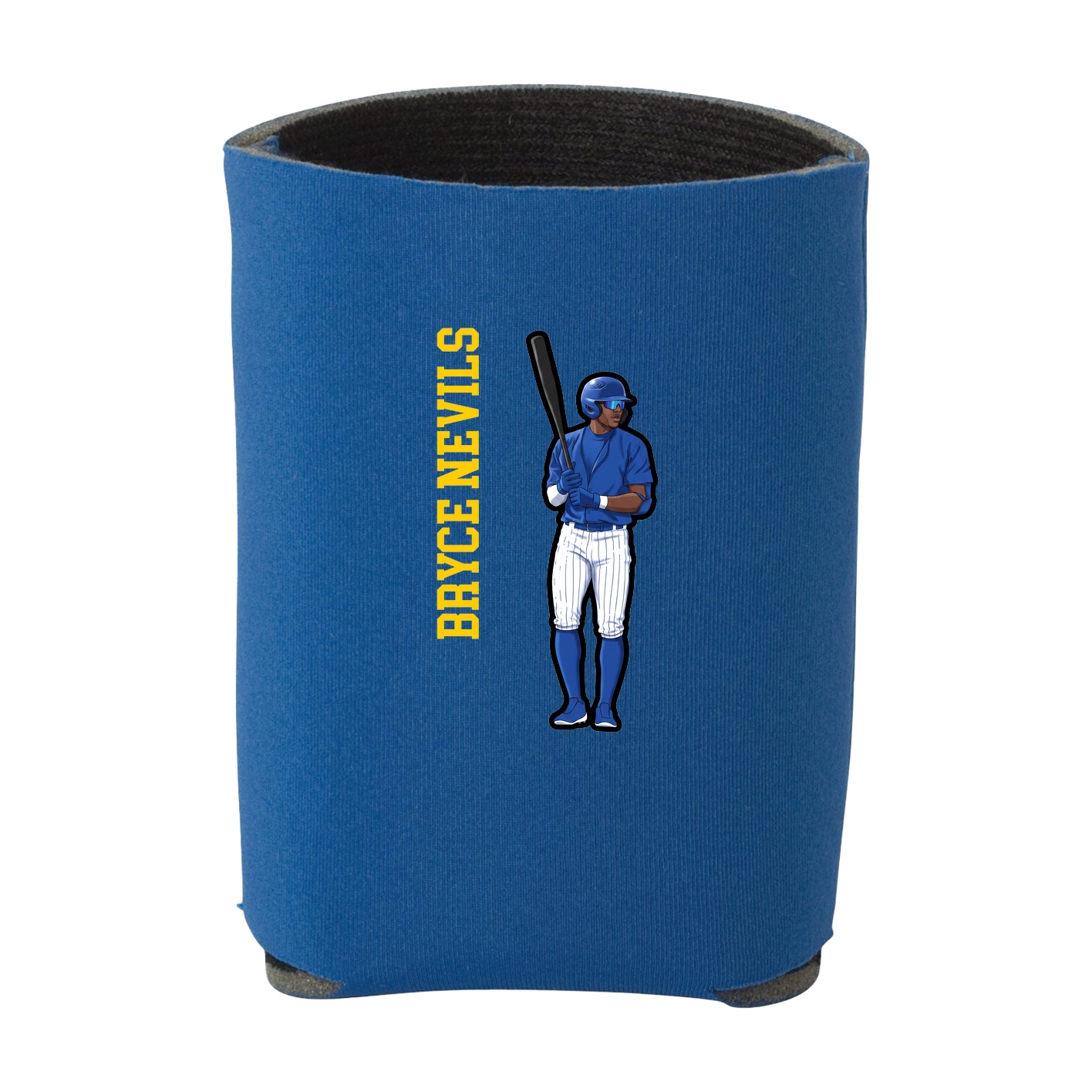 Can Holder — Name Vertical in Royal