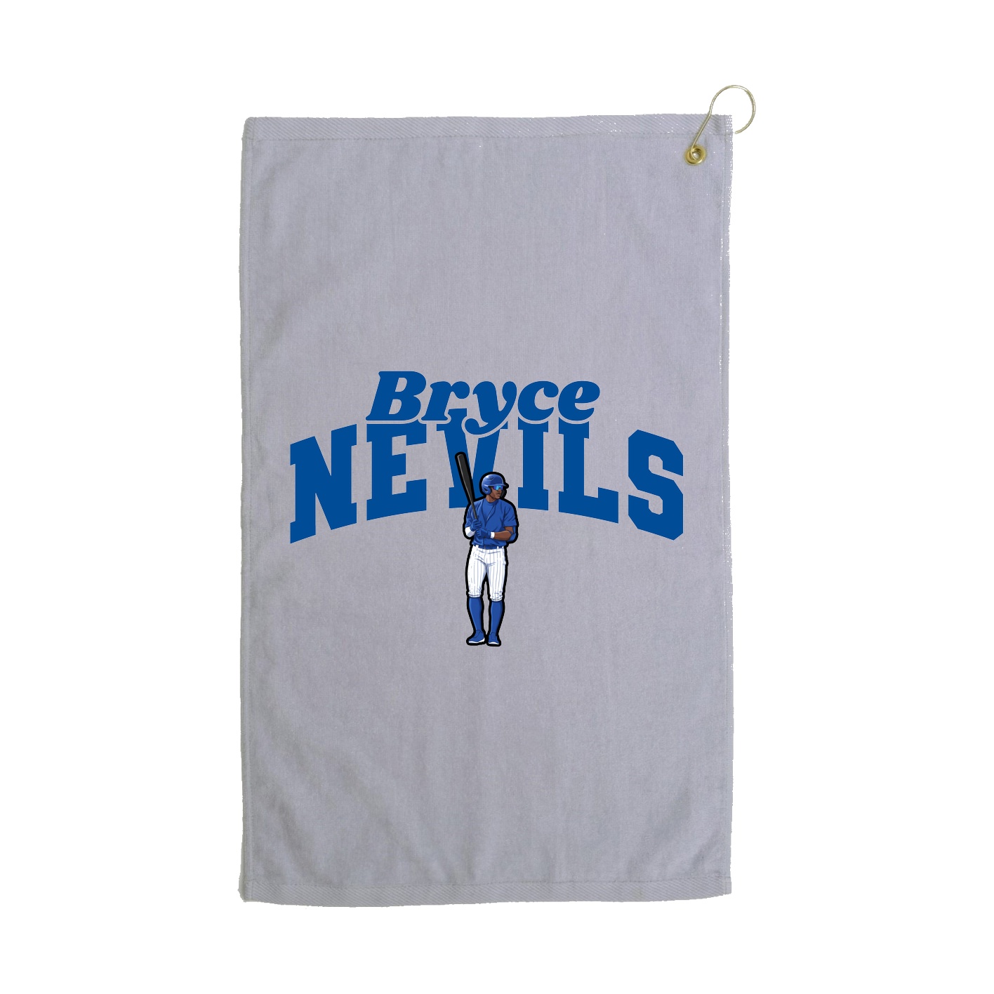 Golf Towel — Signature Arch in Grey