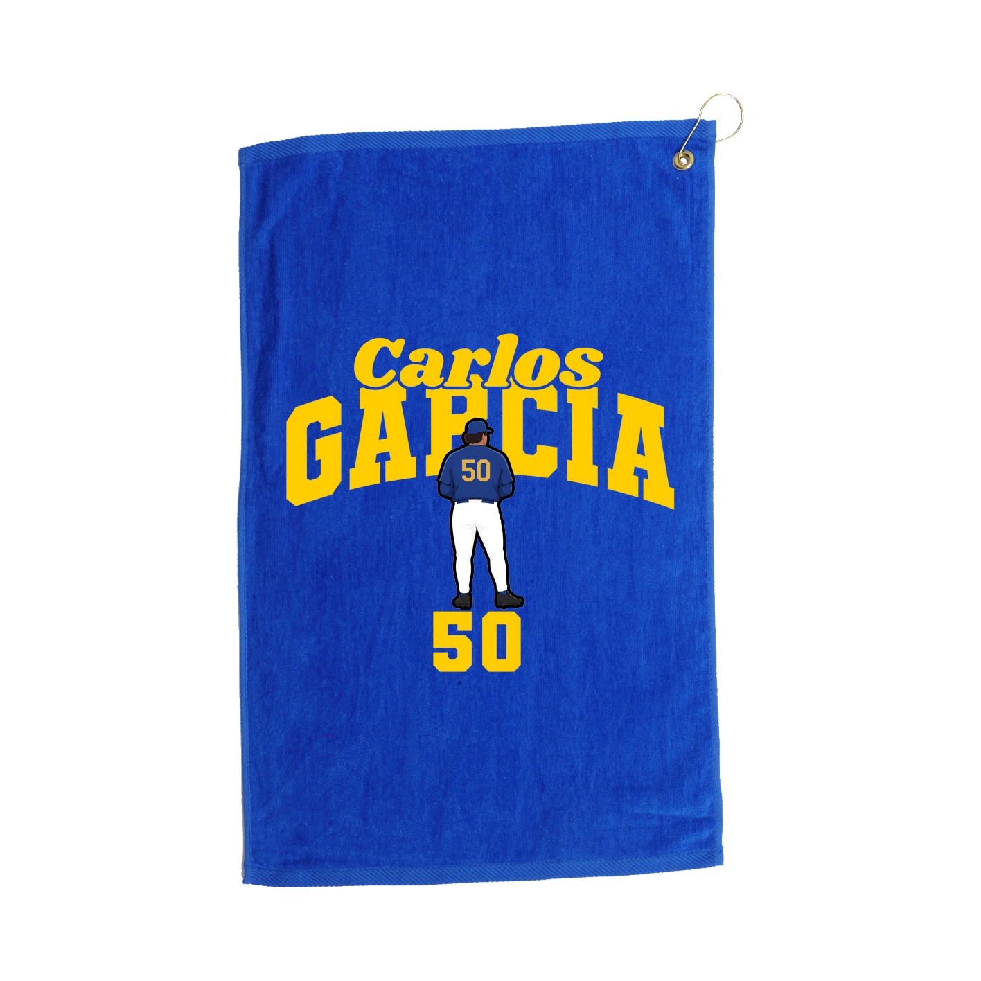 Golf Towel — Signature Arch in Royal