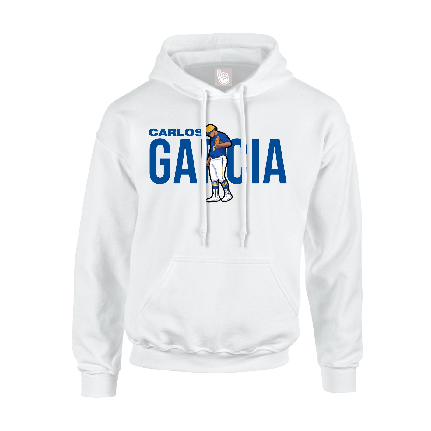Hoodie — Player Name in White