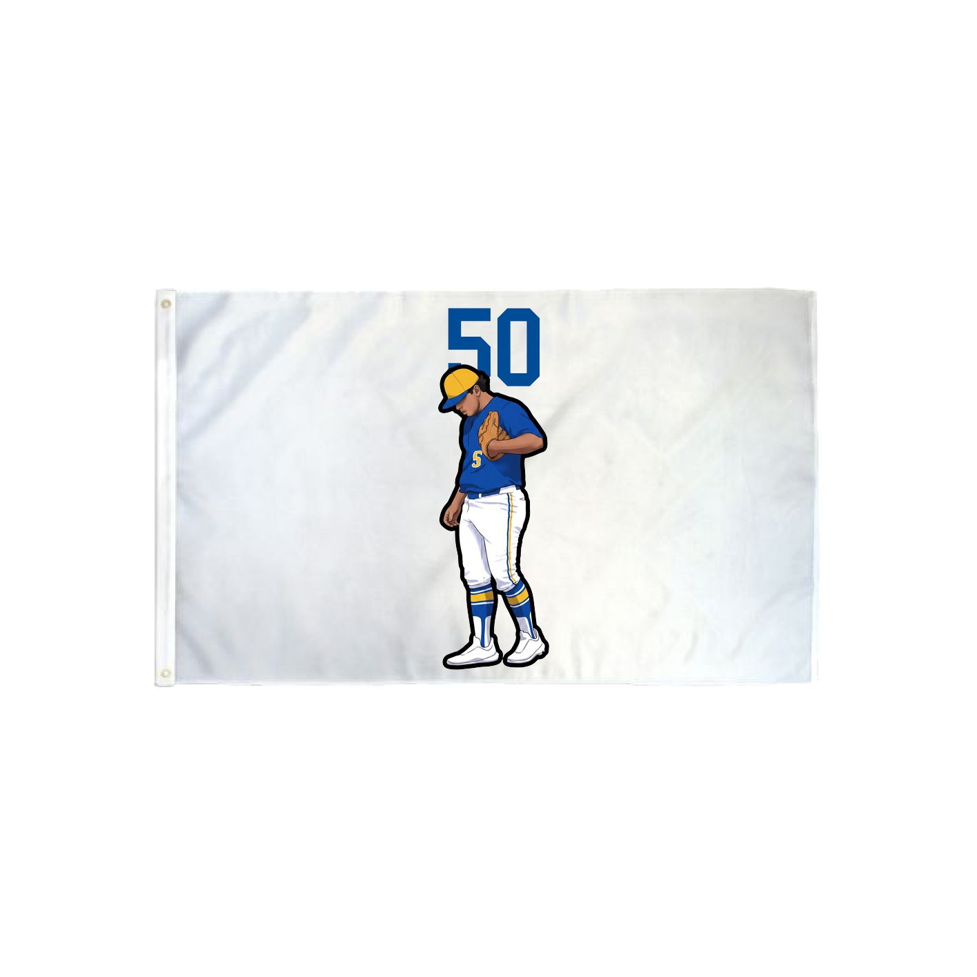 3x5 Flag — Number Top in Classic