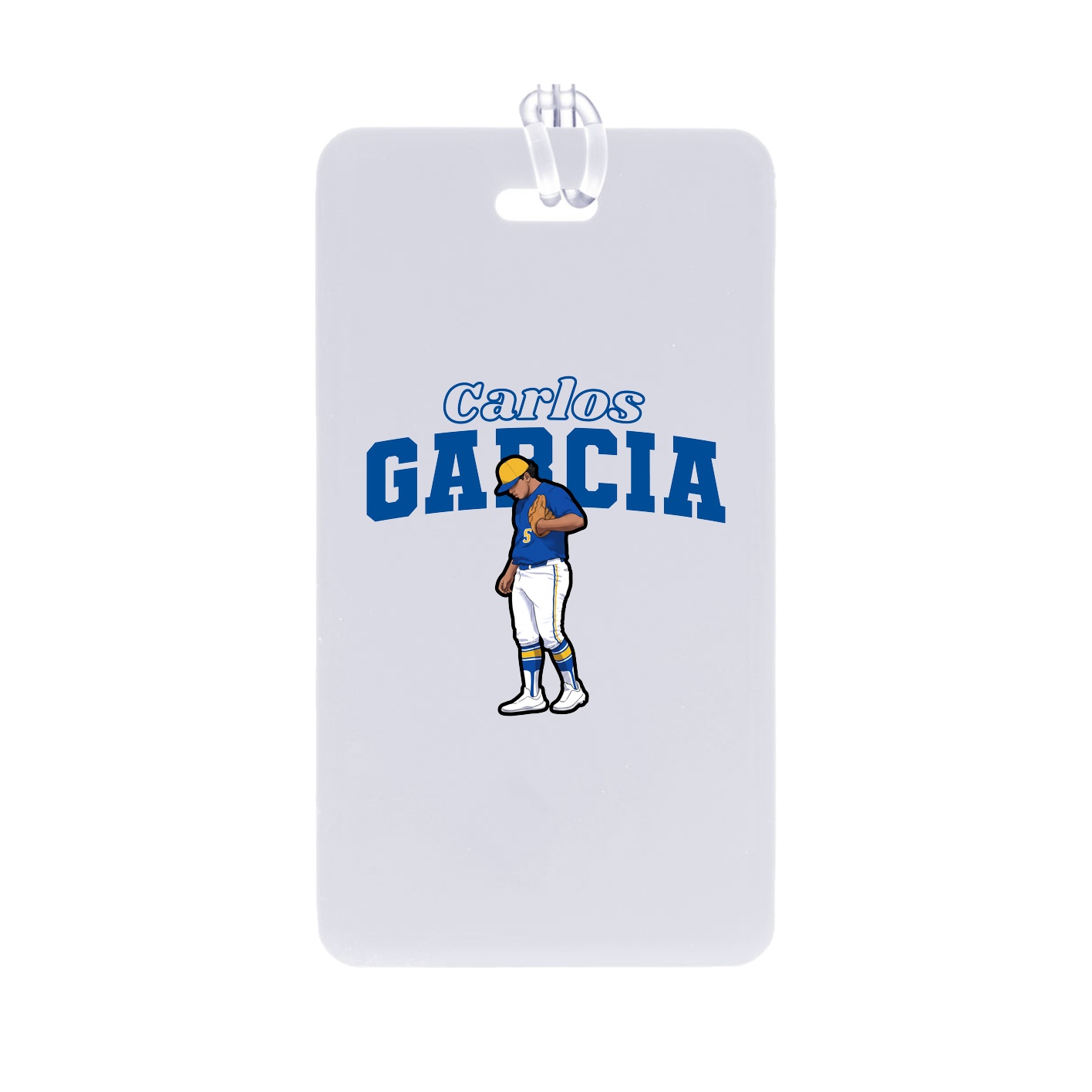 Bag Tag — Name Arch in Classic