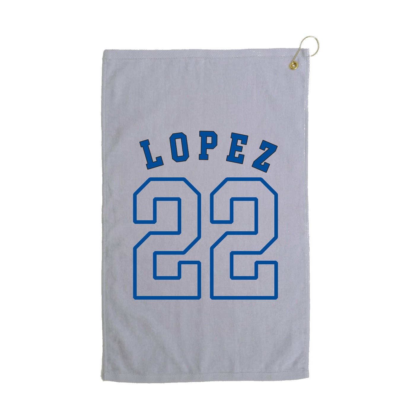 Golf Towel — Shirsey Arch in Grey