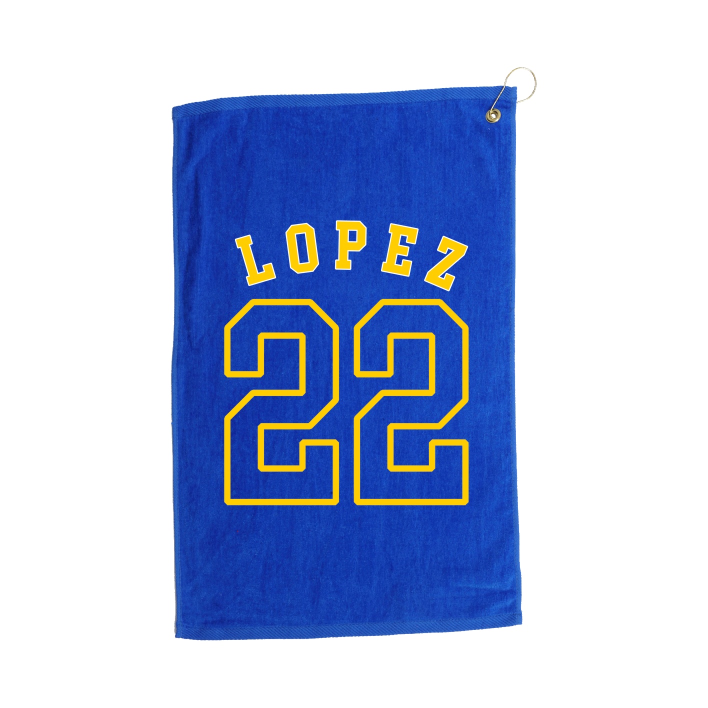 Golf Towel — Shirsey Arch in Royal
