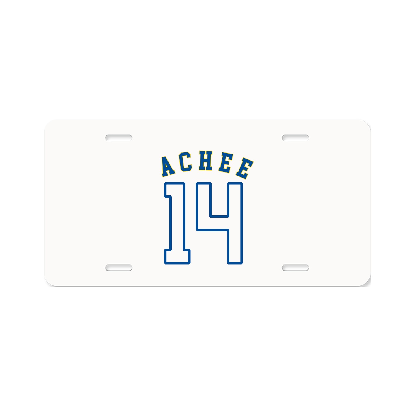 License Plate — Shirsey Arch in Classic
