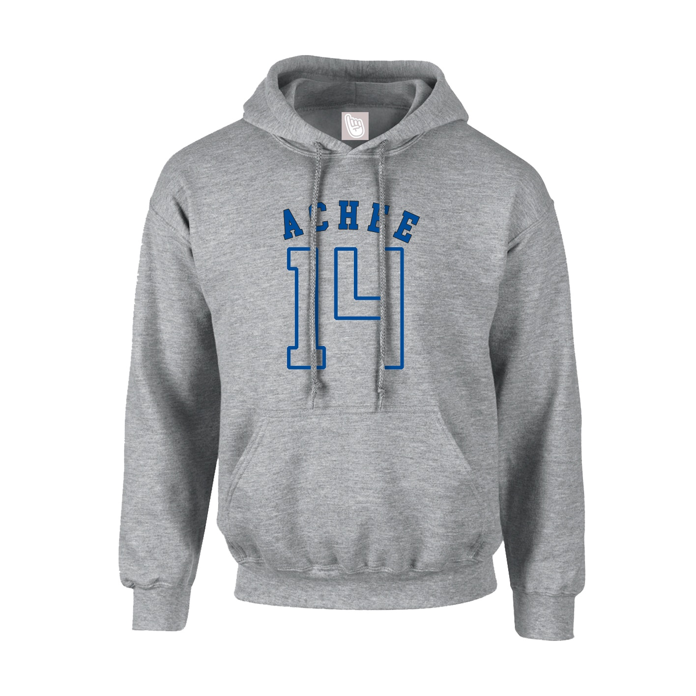 Youth Hoodie — Shirsey Arch in Grey