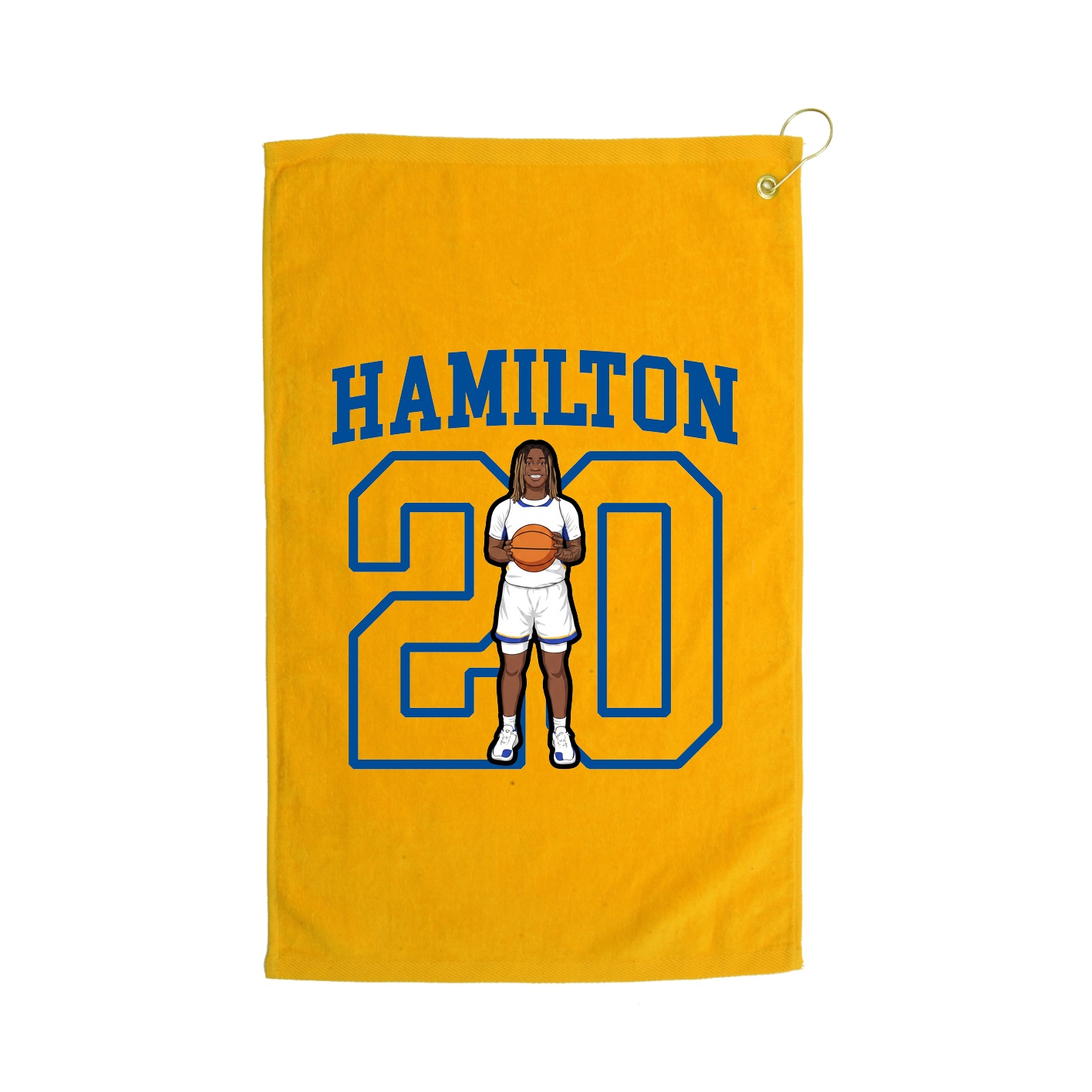 Golf Towel — Shirsey in Gold
