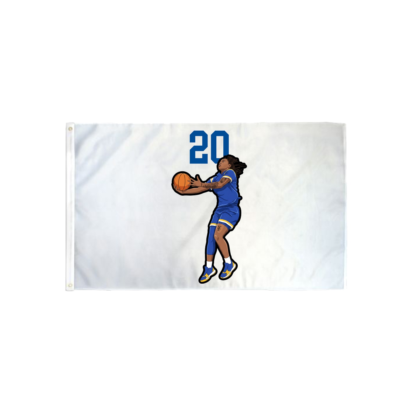 3x5 Flag — Number Top in Classic