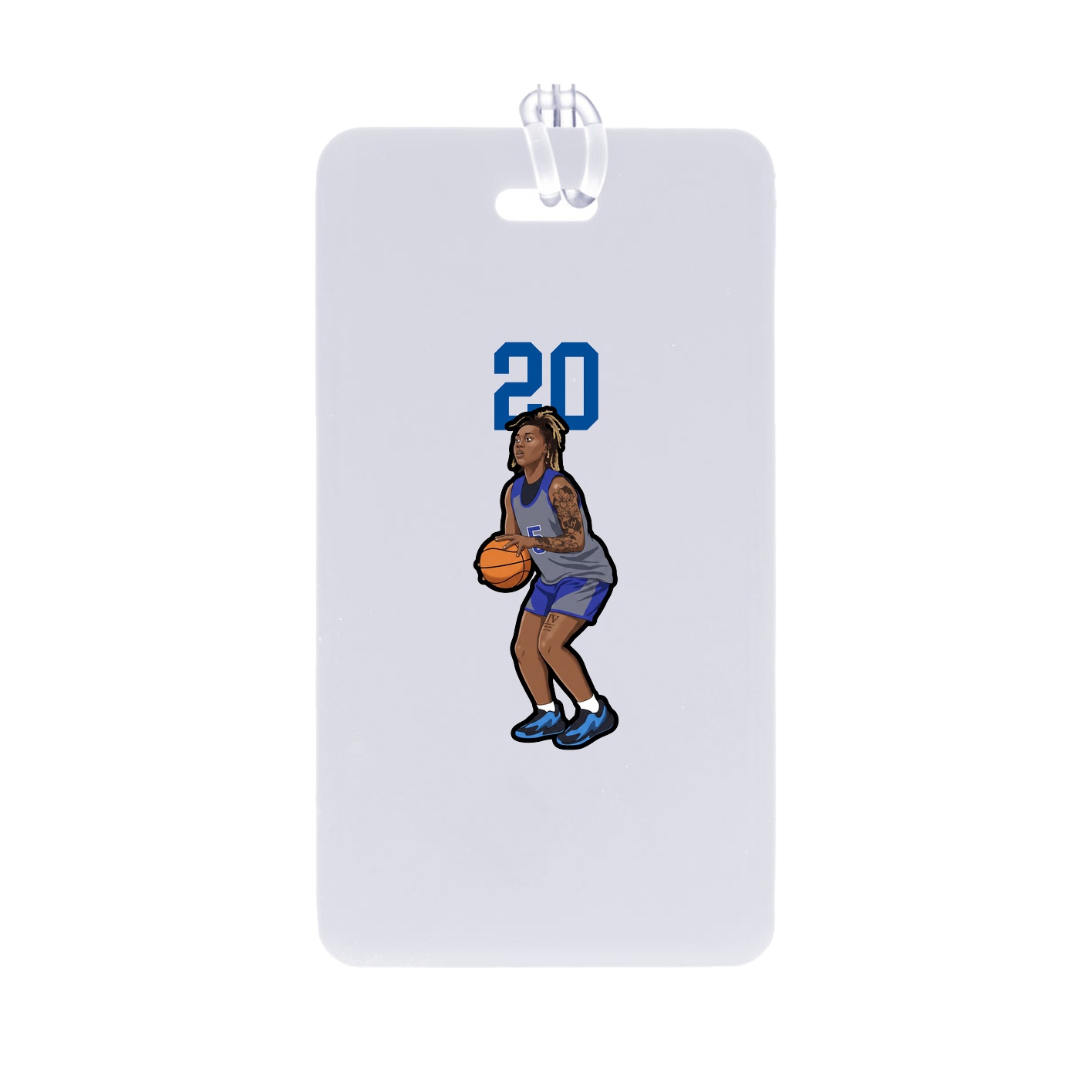 Bag Tag — Number Top in Classic
