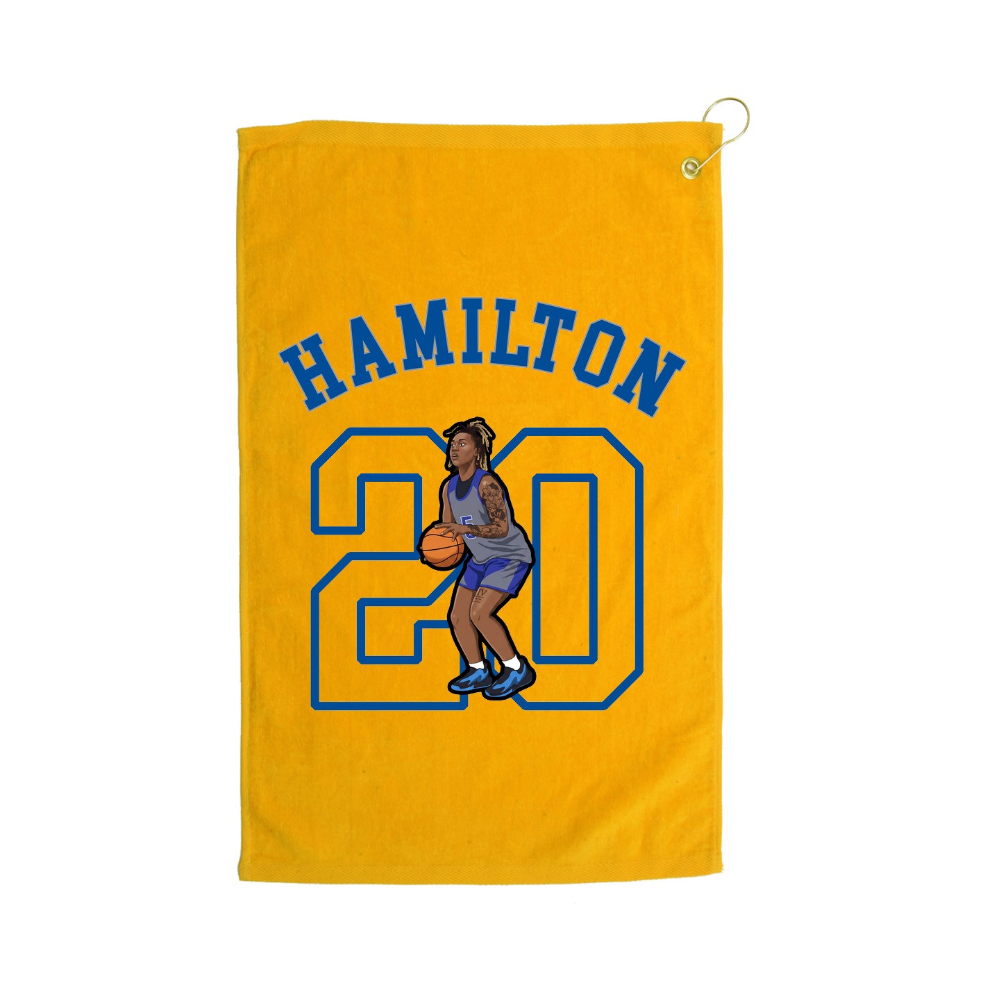 Golf Towel — Shirsey Arch in Gold