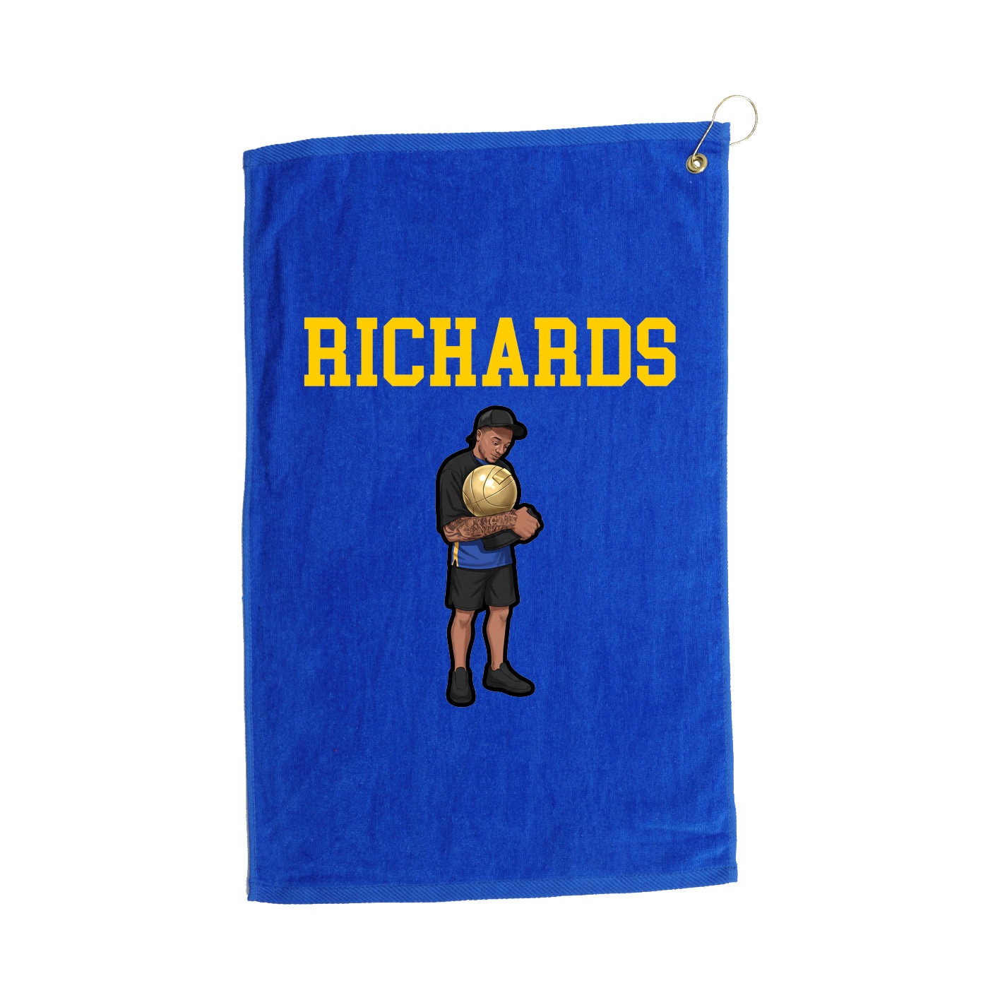 Golf Towel — Shirsey in Royal