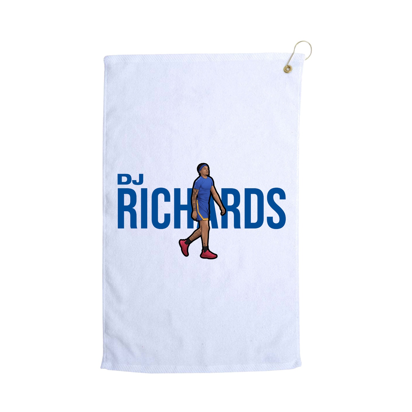 Golf Towel — Player Name in White