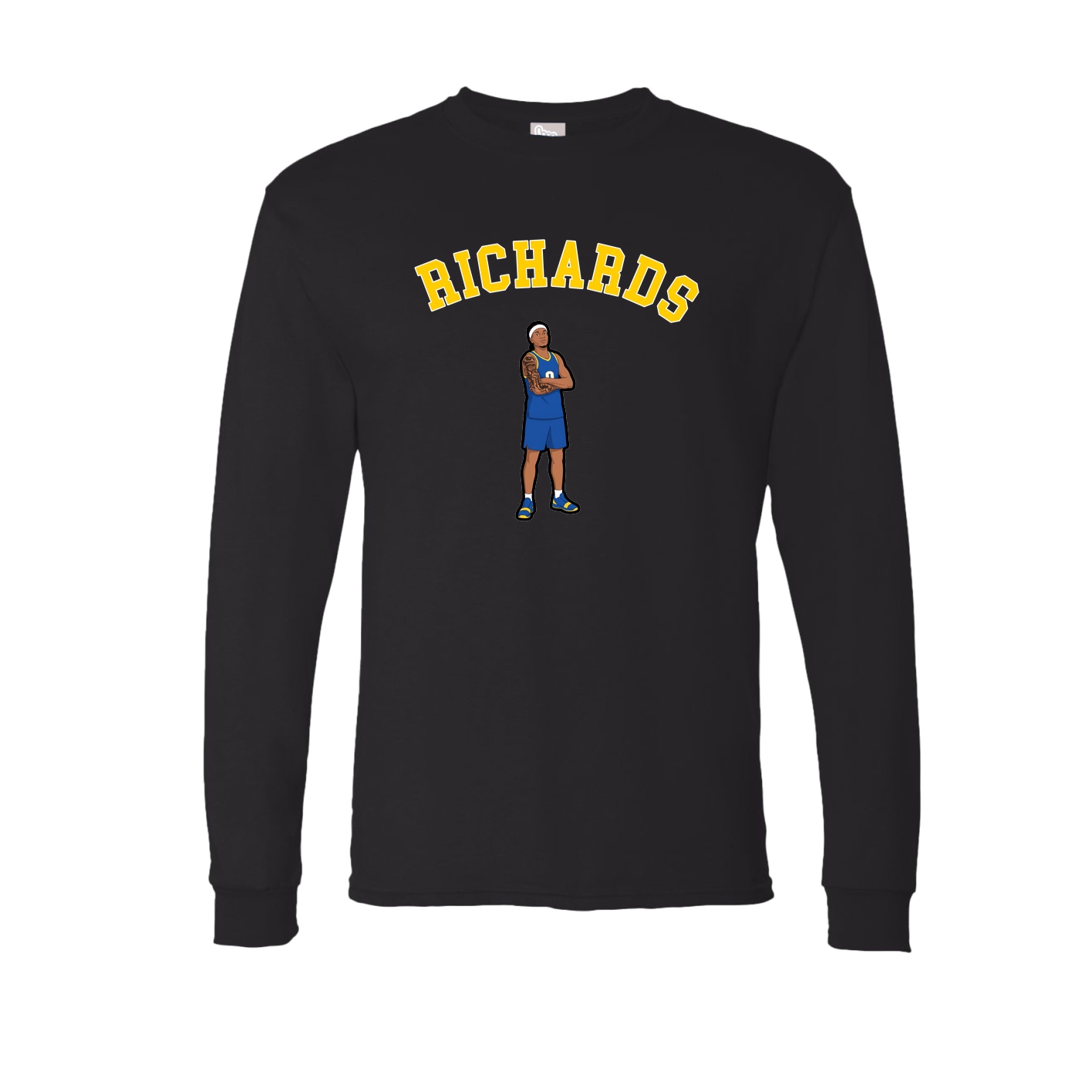 Long Sleeve Tee — Shirsey Arch in Black
