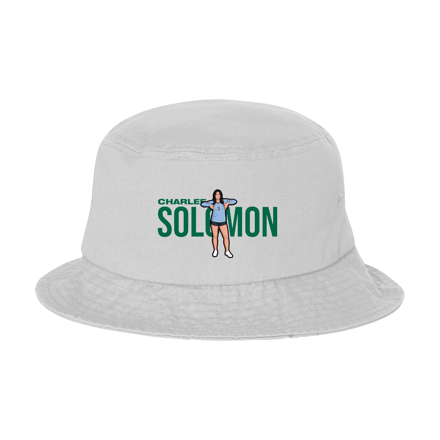 Bucket Cap — Player Name in White
