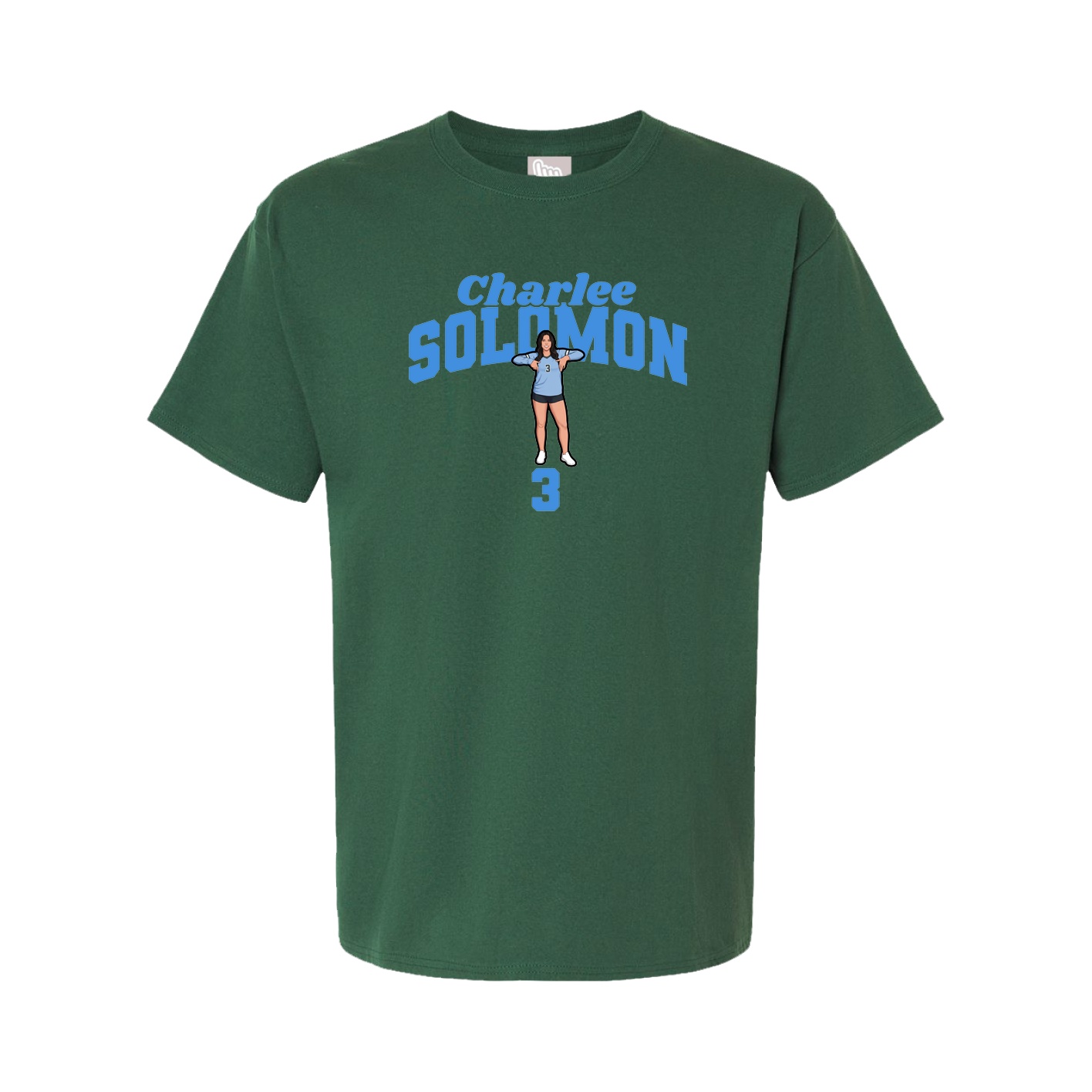 Tee — Signature Arch in Green