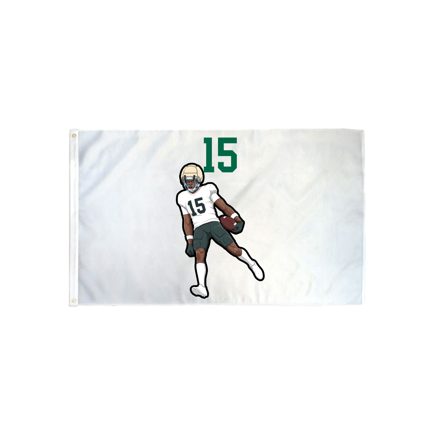 3x5 Flag — Number Top in Classic