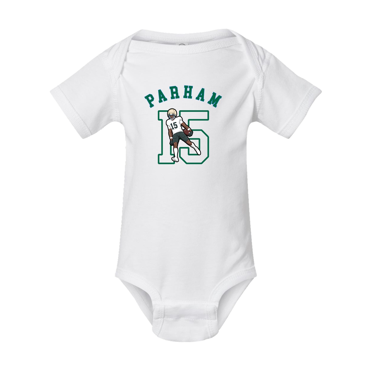 Baby Onesie — Shirsey Arch in White