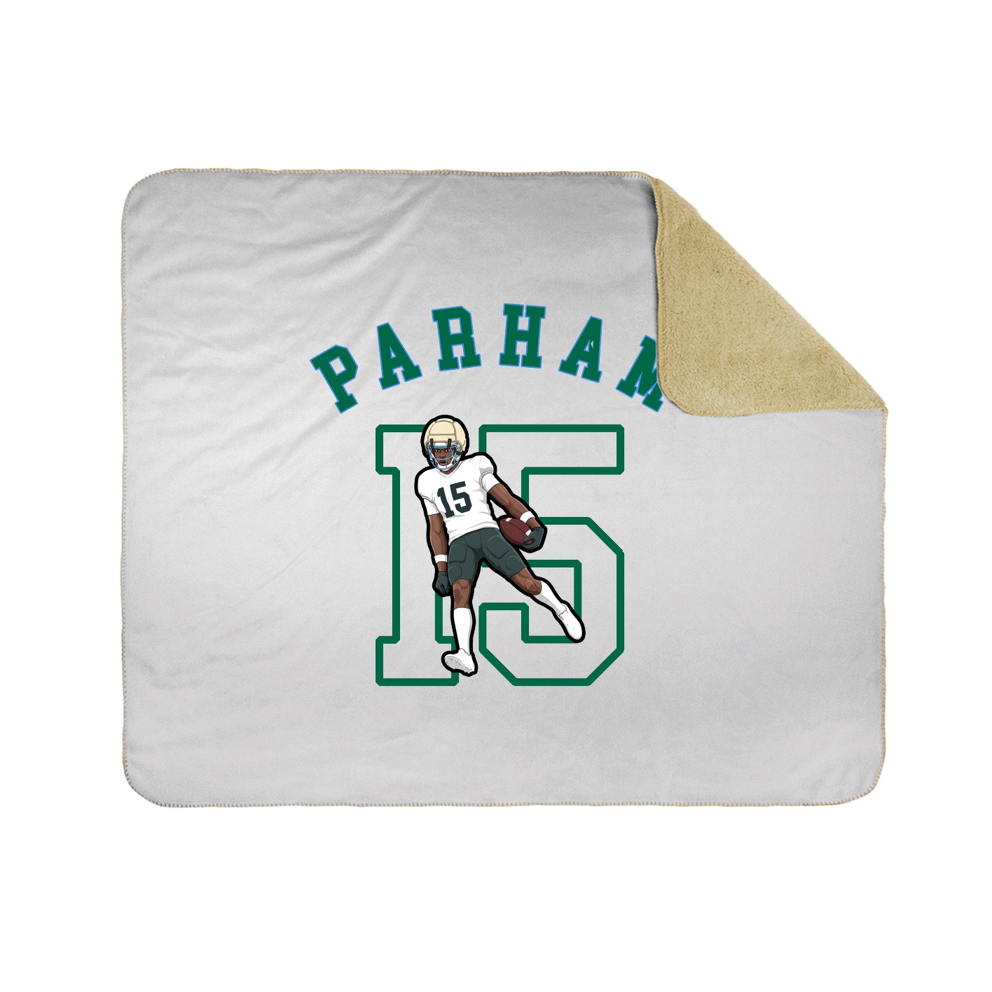 Throw Blanket — Shirsey Arch in White