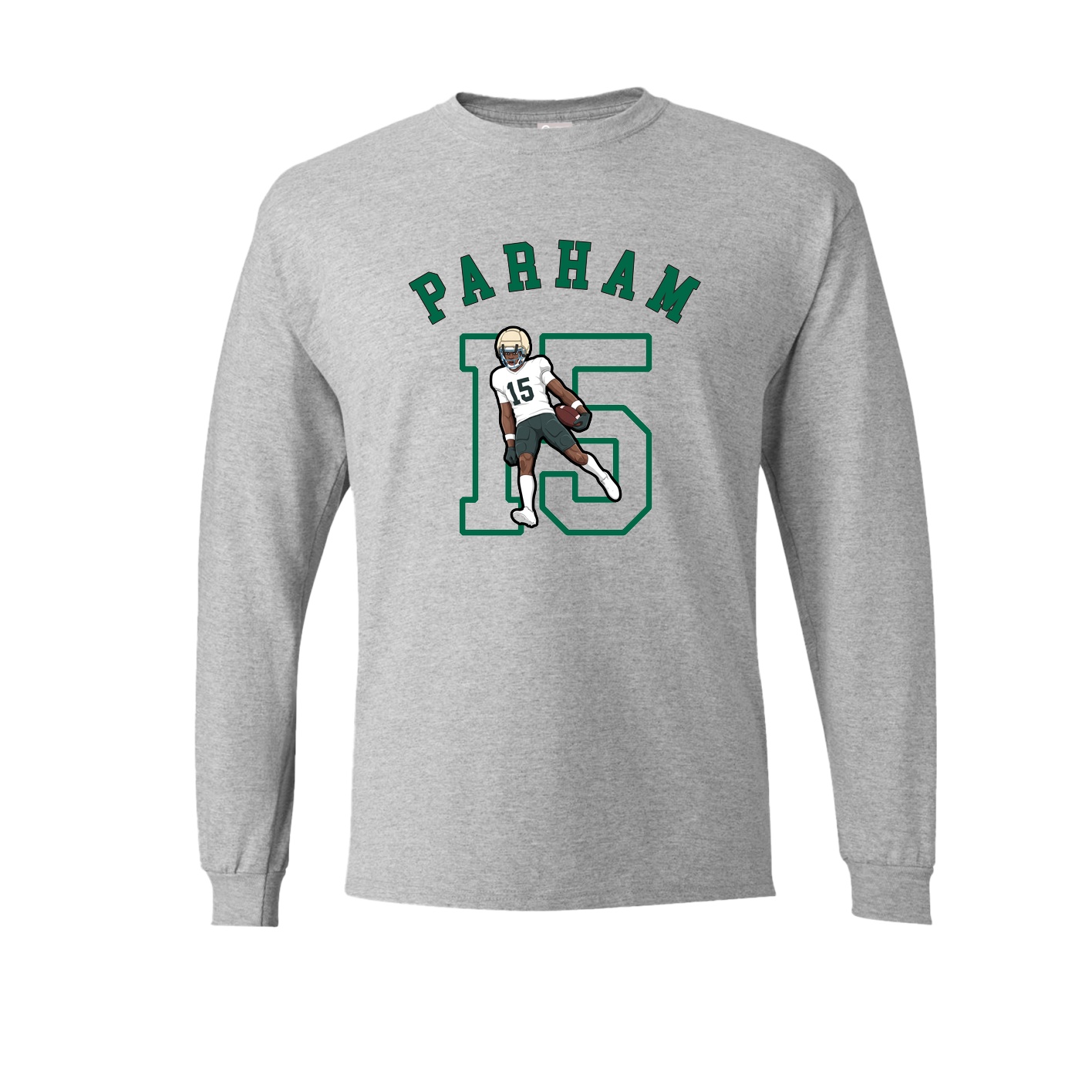 Long Sleeve Tee — Shirsey Arch in Grey