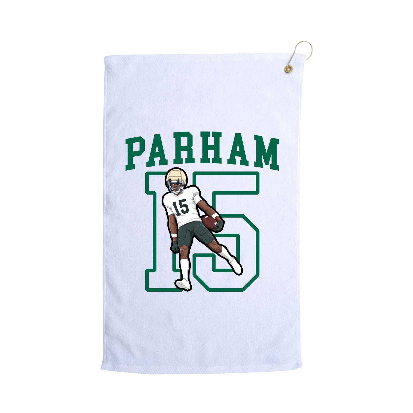 Golf Towel — Shirsey in White