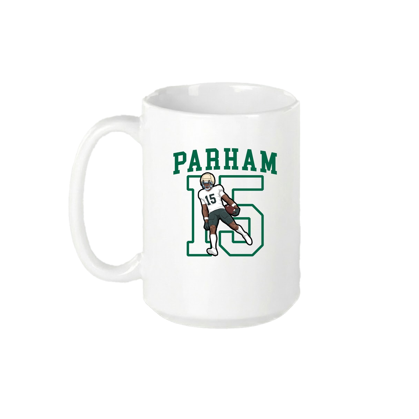 15oz Coffee Mug — Shirsey in White