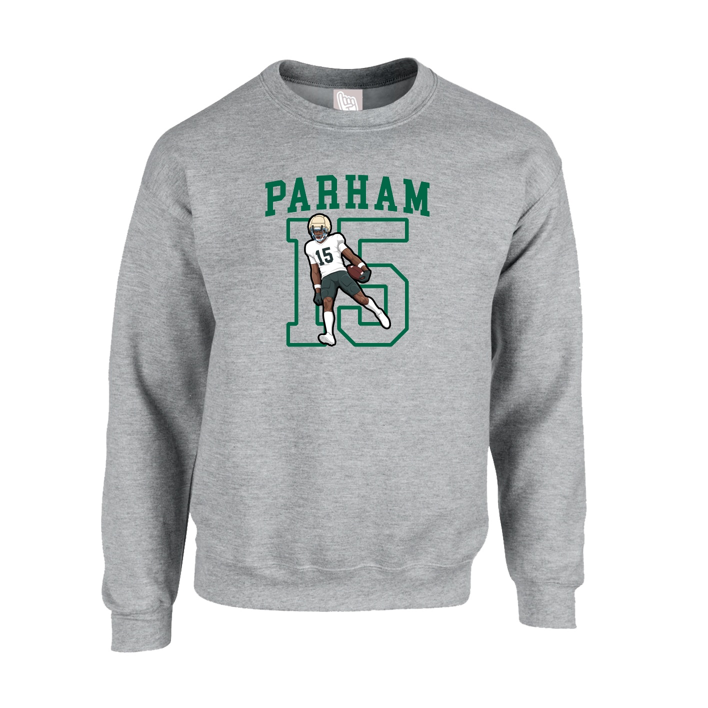 Fleece Crew — Shirsey in Grey