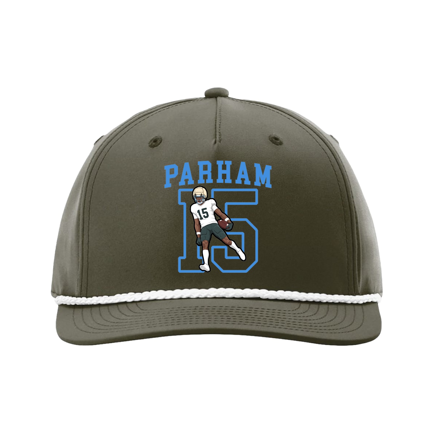 Five-Panel Classic Rope Cap — Shirsey in Green