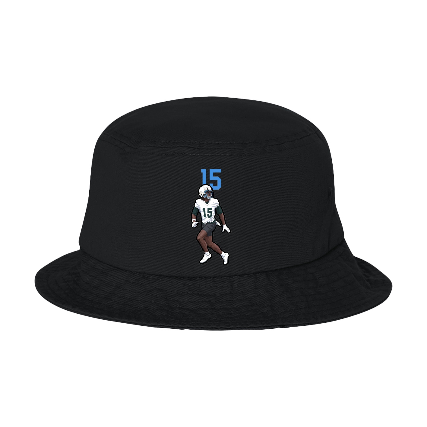Bucket Cap — Number Top in Black
