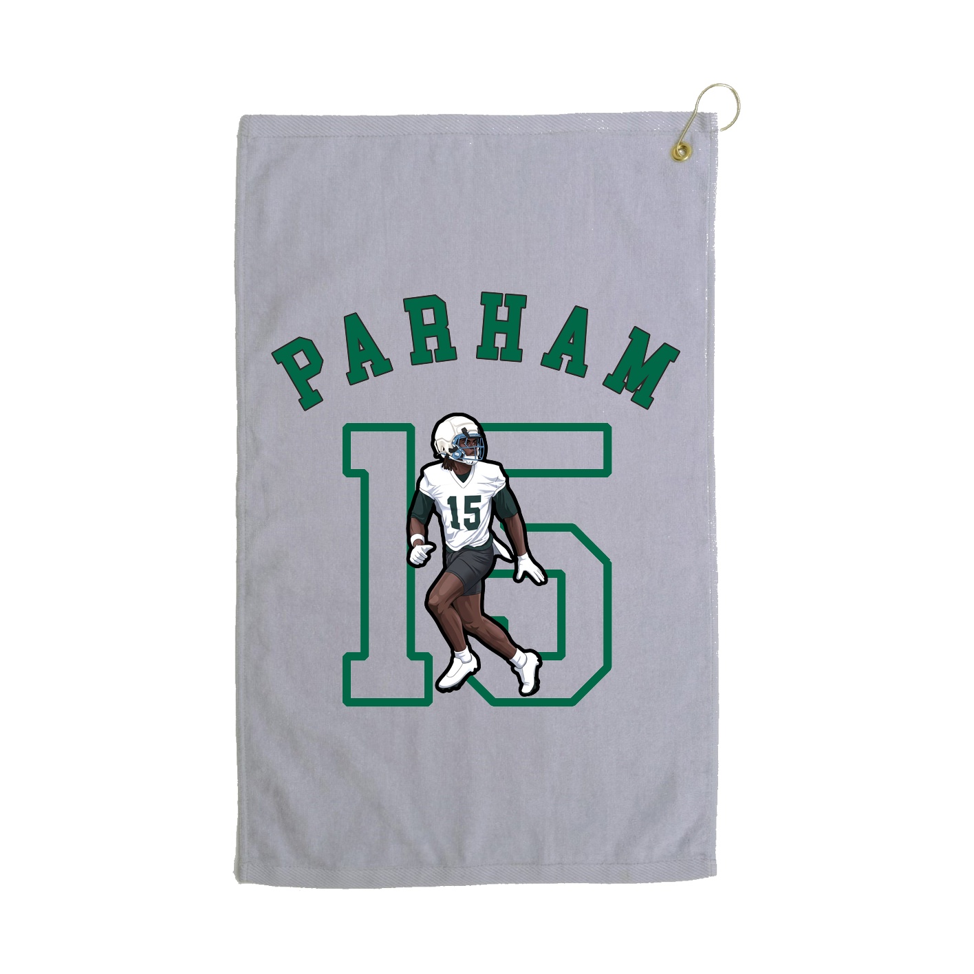 Golf Towel — Shirsey Arch in Grey